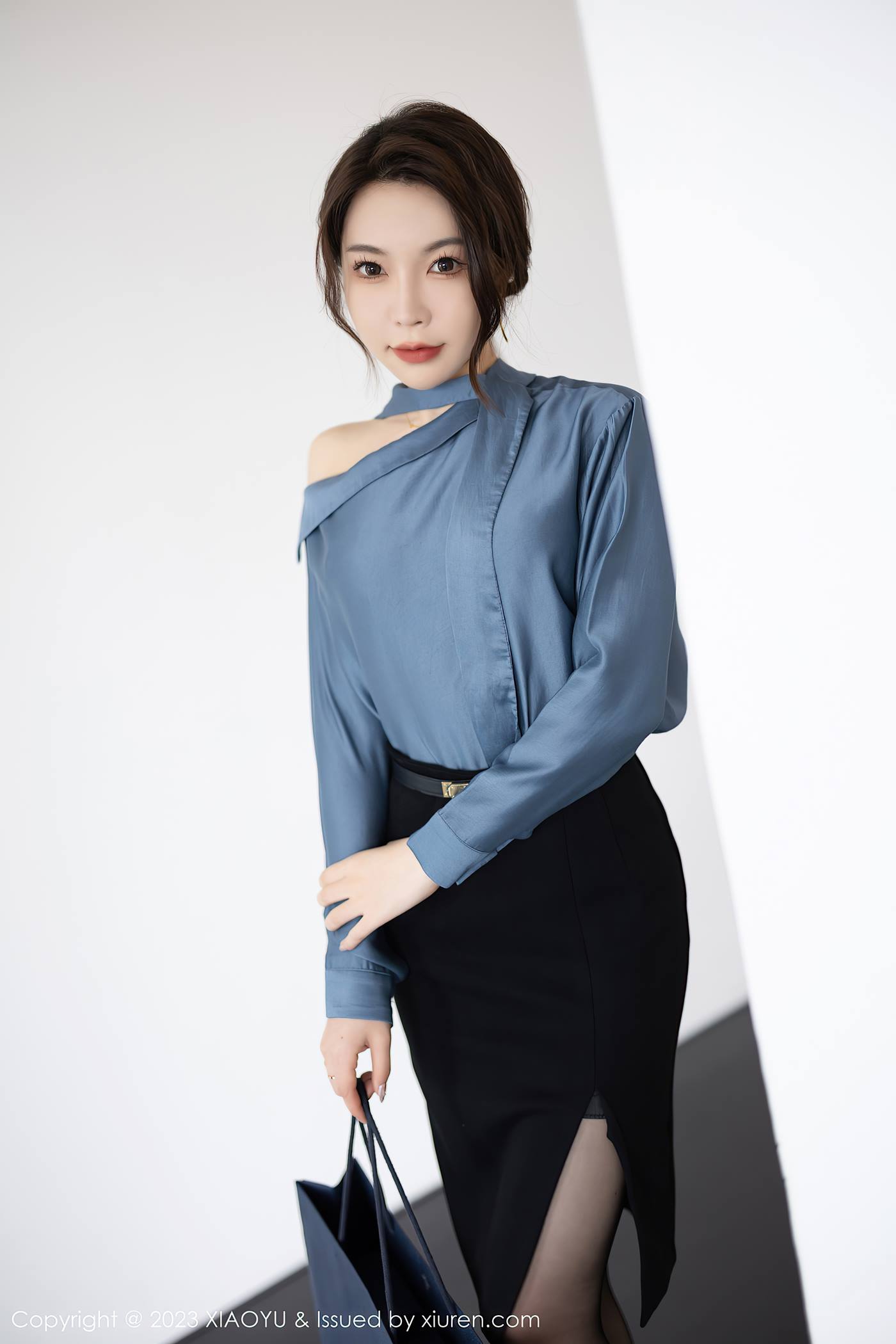 图片[40]-[XIAOYU语画界] 2023.03.06 VOL.979 徐莉芝Booty 黑丝短裙[45P] – 速更版-美库