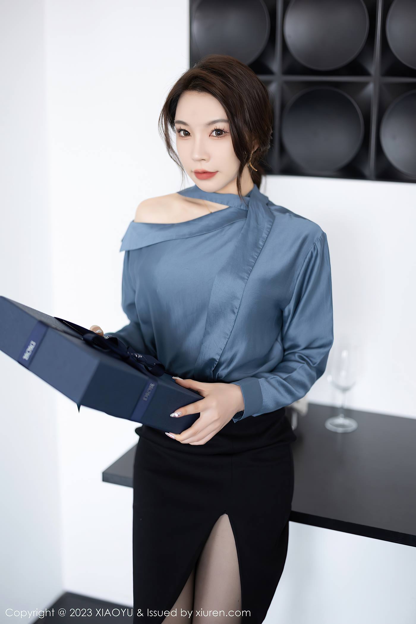 图片[44]-[XIAOYU语画界] 2023.03.06 VOL.979 徐莉芝Booty 黑丝短裙[45P] – 速更版-美库