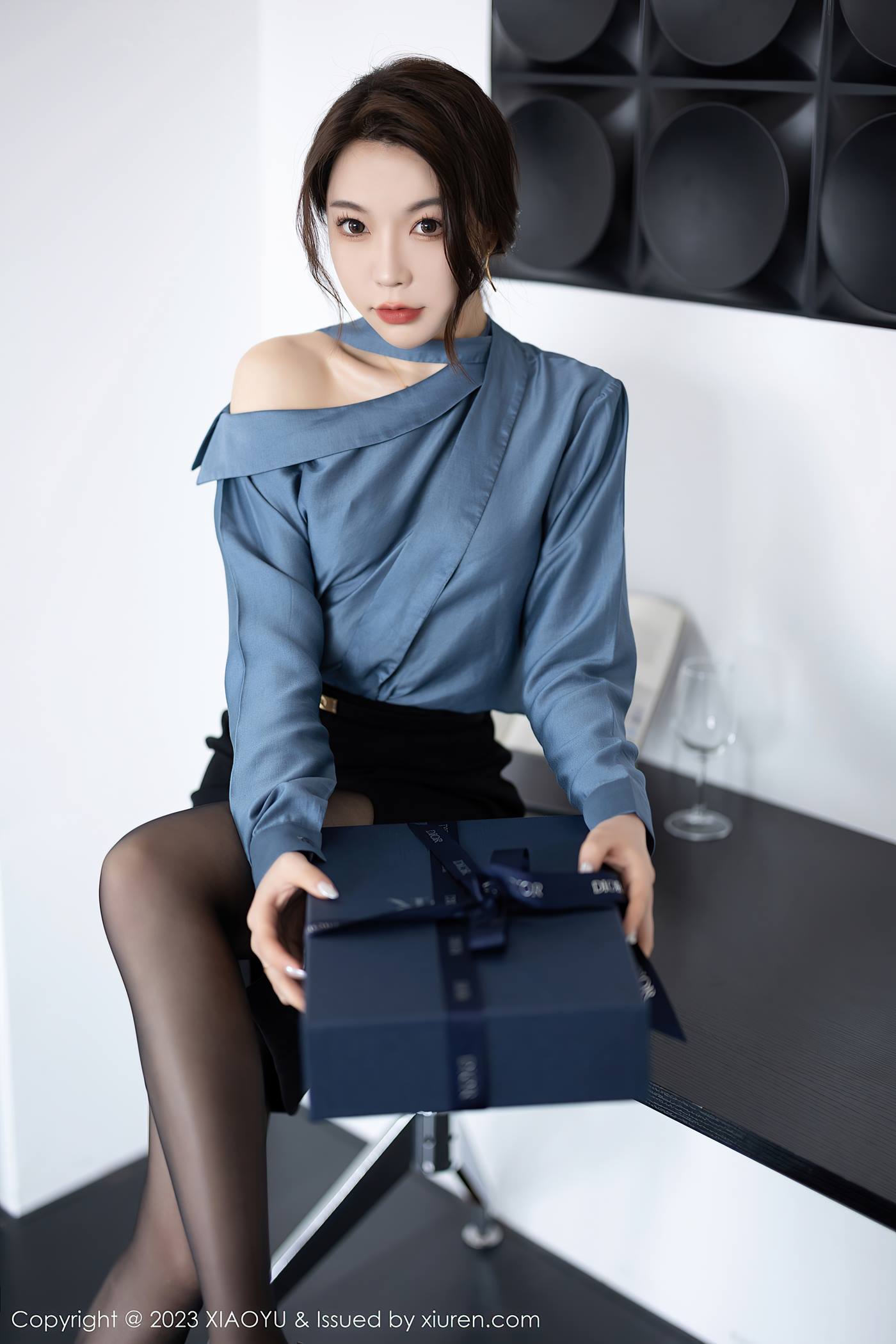 图片[46]-[XIAOYU语画界] 2023.03.06 VOL.979 徐莉芝Booty 黑丝短裙[45P] – 速更版-美库