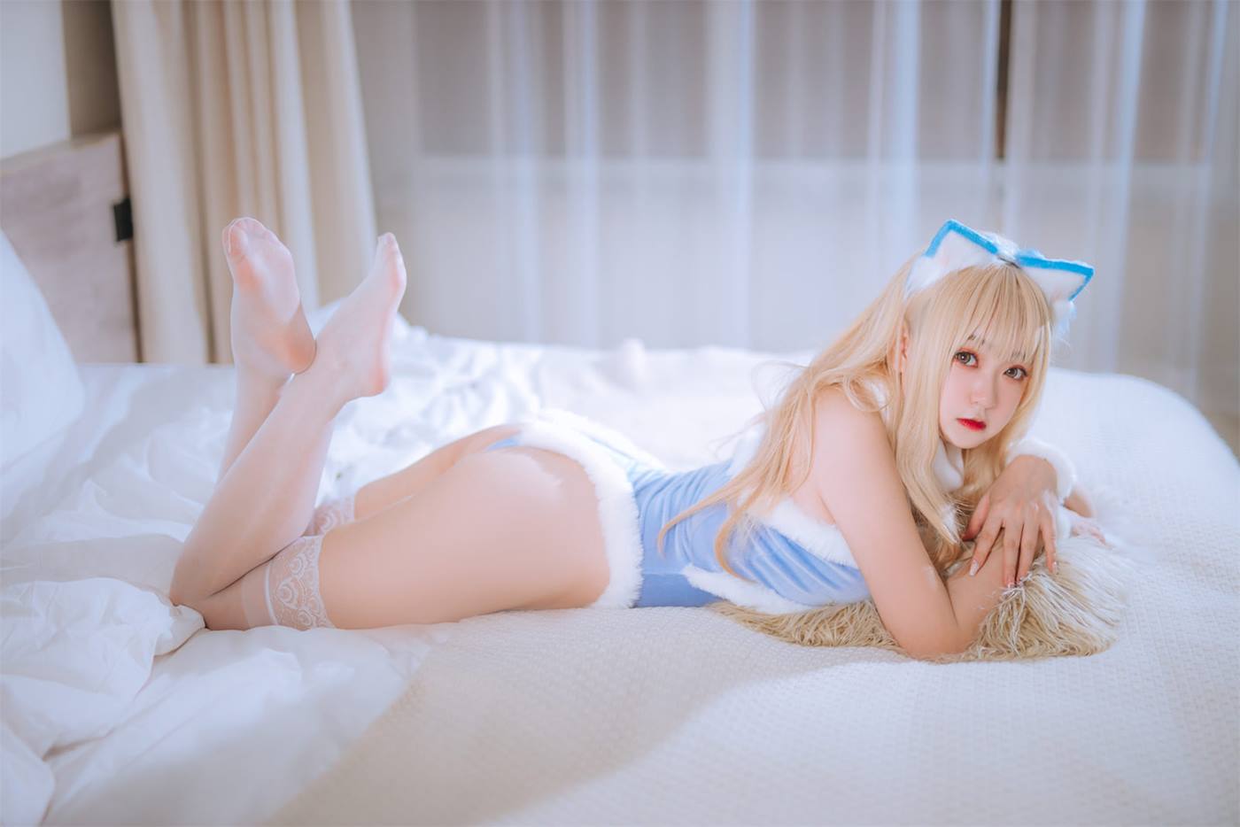 图片[18]-动漫博主恩田直幸  蓝色连体猫猫 [20P] – 速更版-美库