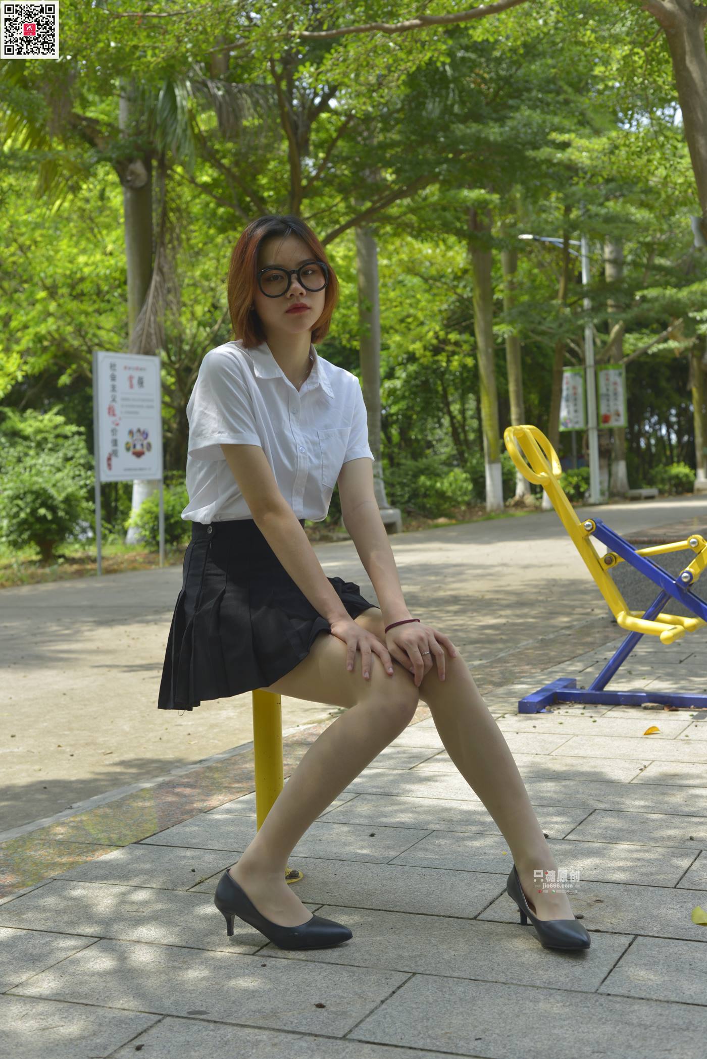 图片[25]-[只糖原创]NO.663 彤彤 花影年华[133P] – 速更版-美库