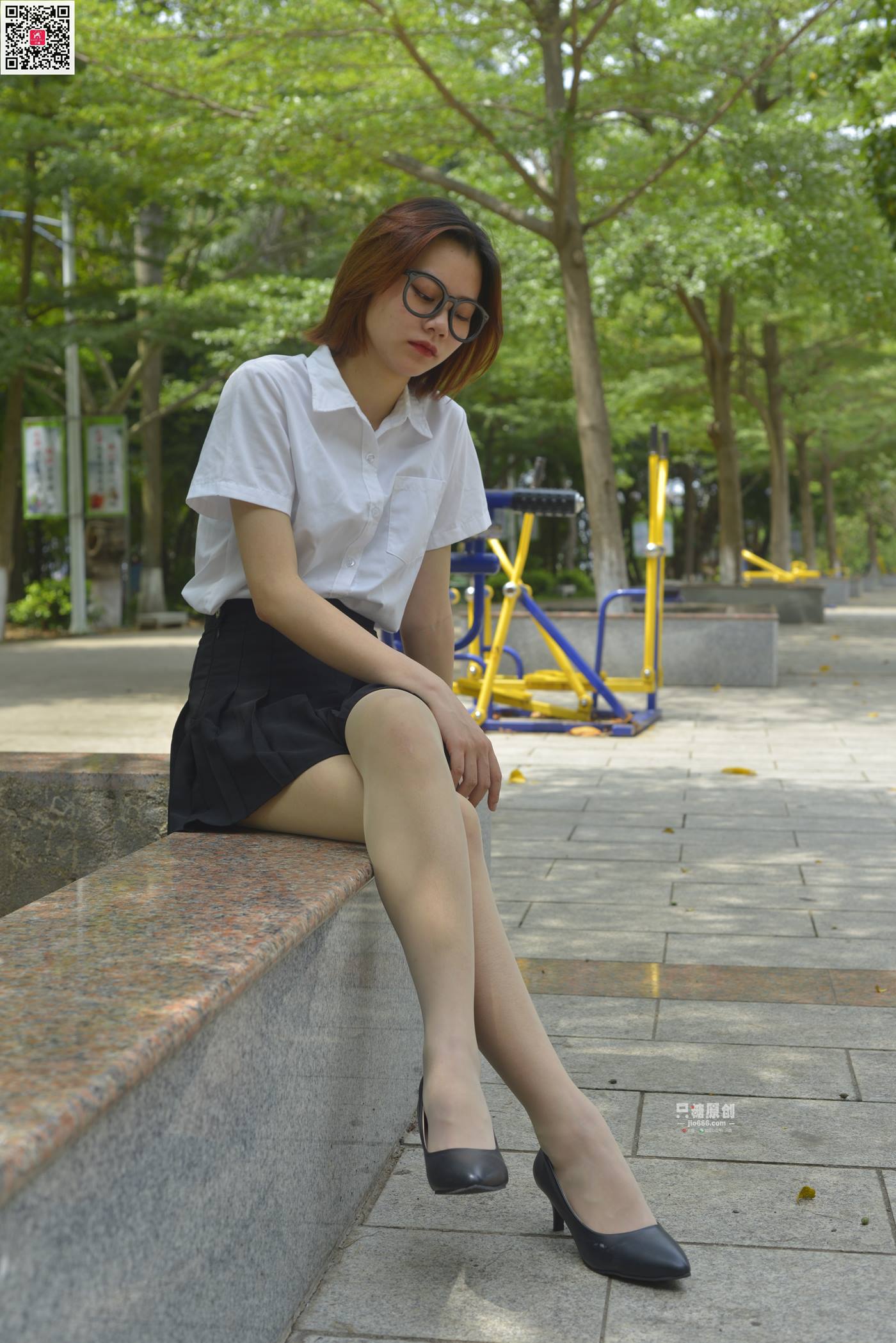 图片[37]-[只糖原创]NO.663 彤彤 花影年华[133P] – 速更版-美库