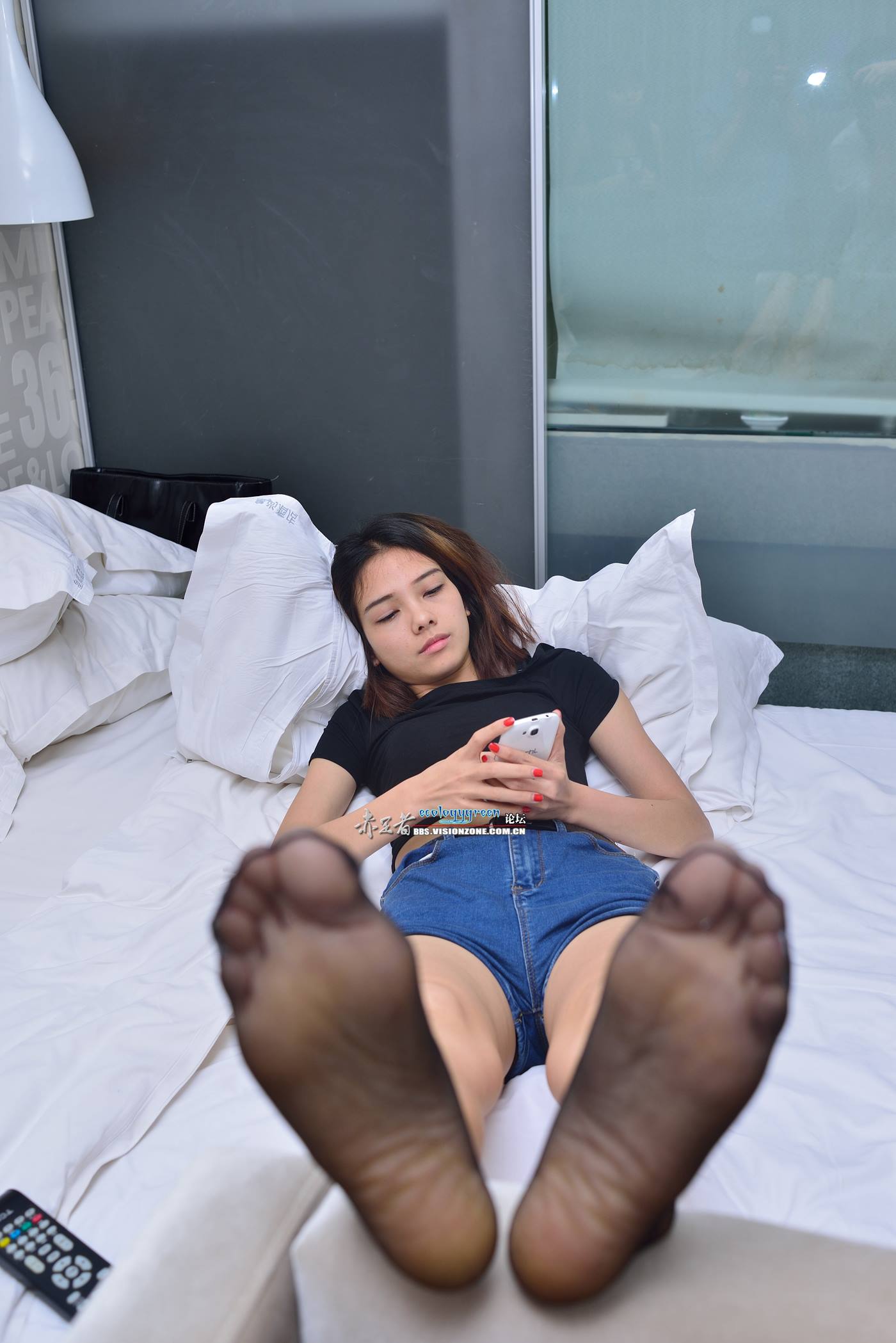 图片[20]-Ecologygreen摄影作品 NO.064 女神私房黑丝[28P] – 速更版-美库