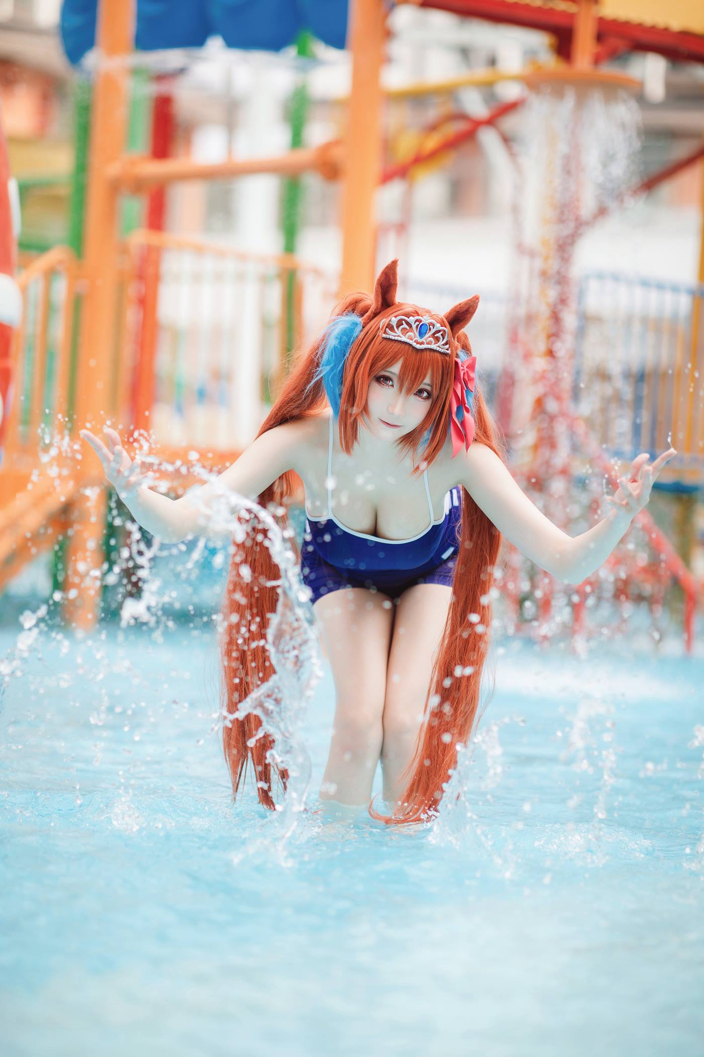 图片[10]-Coser瓜希酱福利  赛马娘 大和赤骥 [30] – 速更版-美库