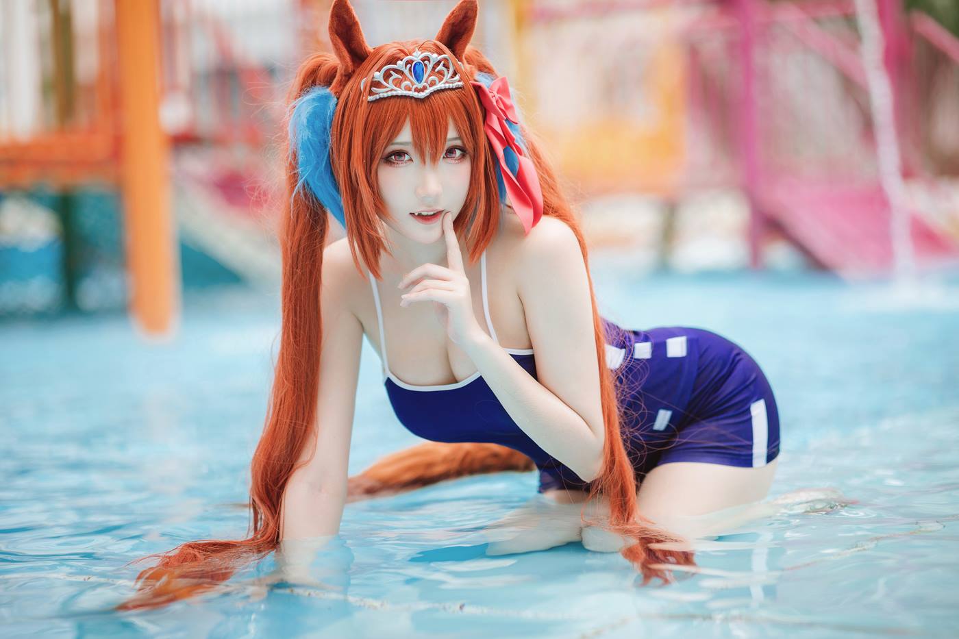 图片[11]-Coser瓜希酱福利  赛马娘 大和赤骥 [30] – 速更版-美库