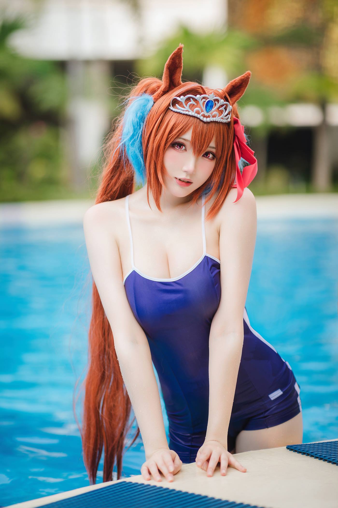 图片[13]-Coser瓜希酱福利  赛马娘 大和赤骥 [30] – 速更版-美库