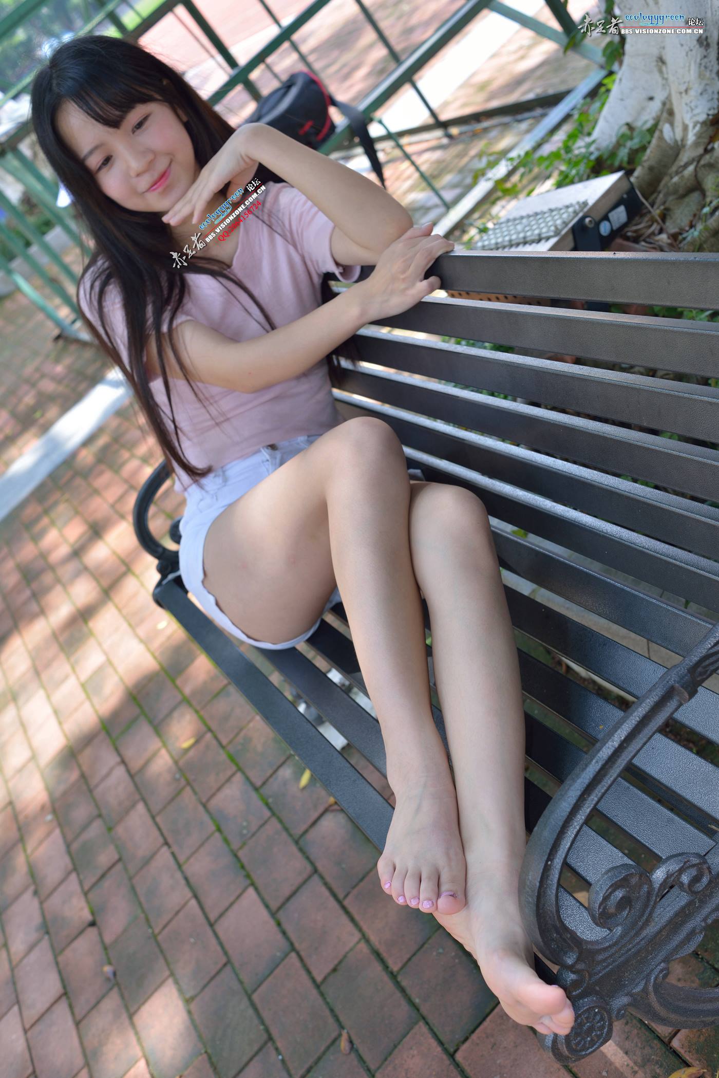 图片[25]-Ecologygreen摄影作品 NO.067 清新女孩秀足底 （第一套）[45P] – 速更版-美库