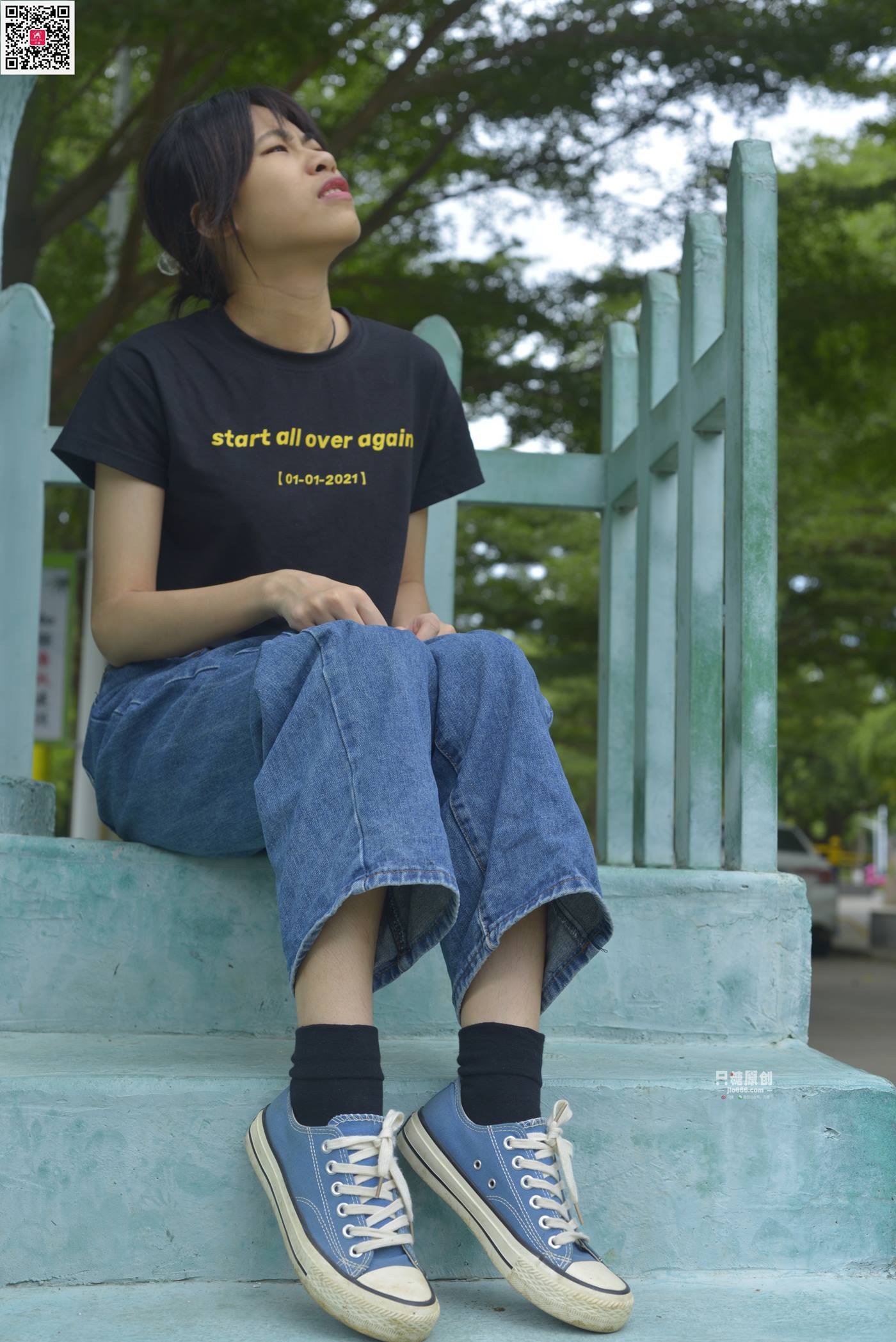 图片[12]-[只糖原创]NO.666 懒懒 夏日的蓝[97P] – 速更版-美库