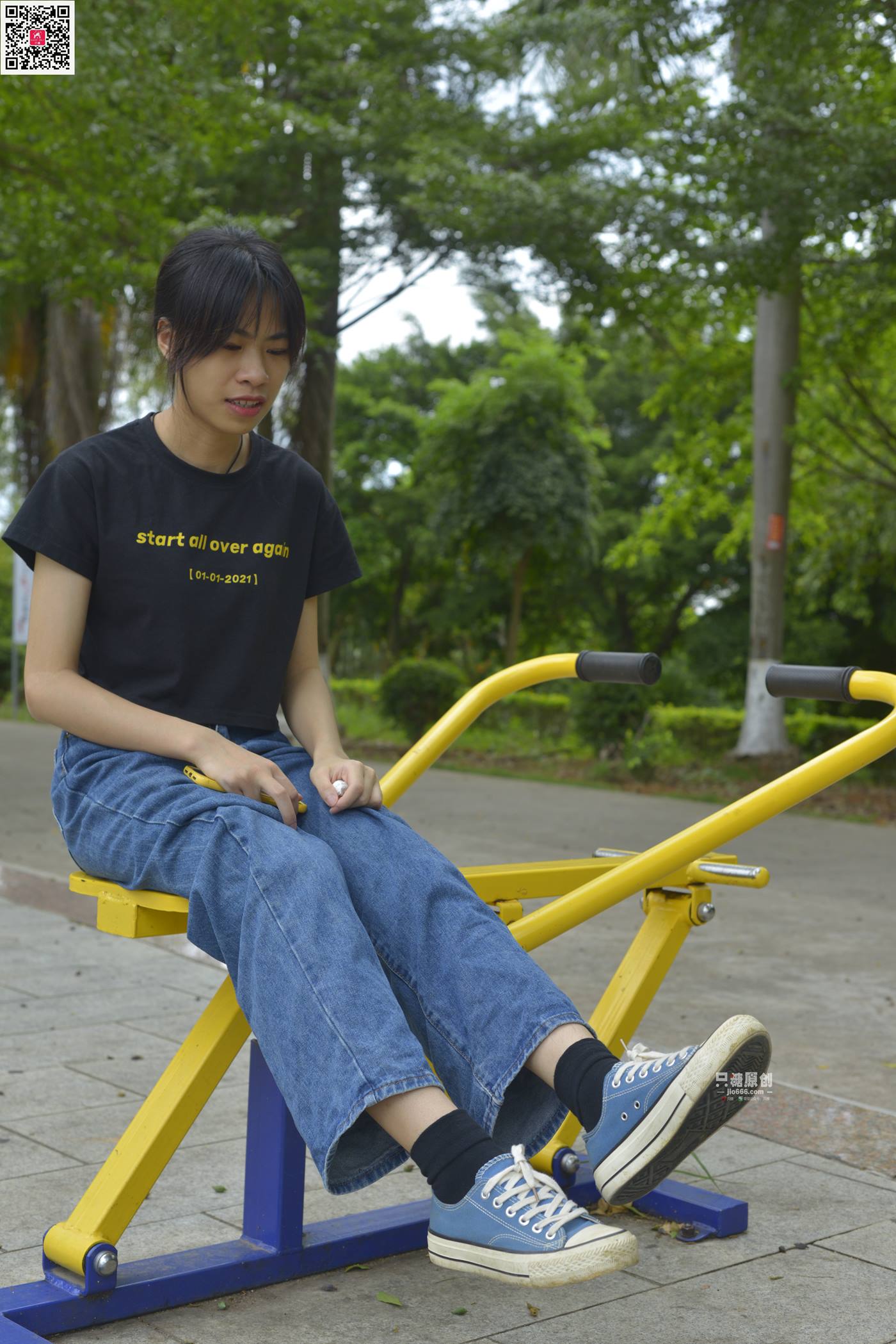 图片[21]-[只糖原创]NO.666 懒懒 夏日的蓝[97P] – 速更版-美库