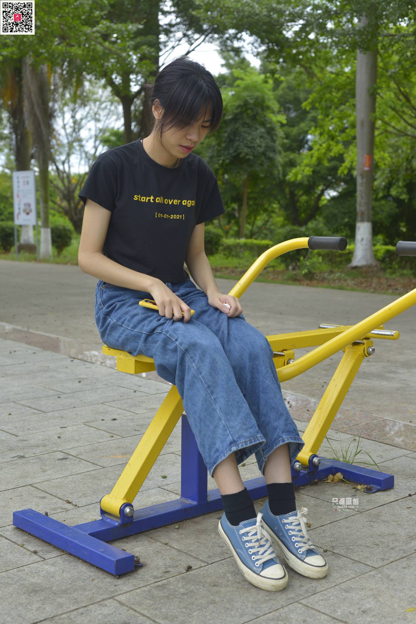 图片[25]-[只糖原创]NO.666 懒懒 夏日的蓝[97P] – 速更版-美库