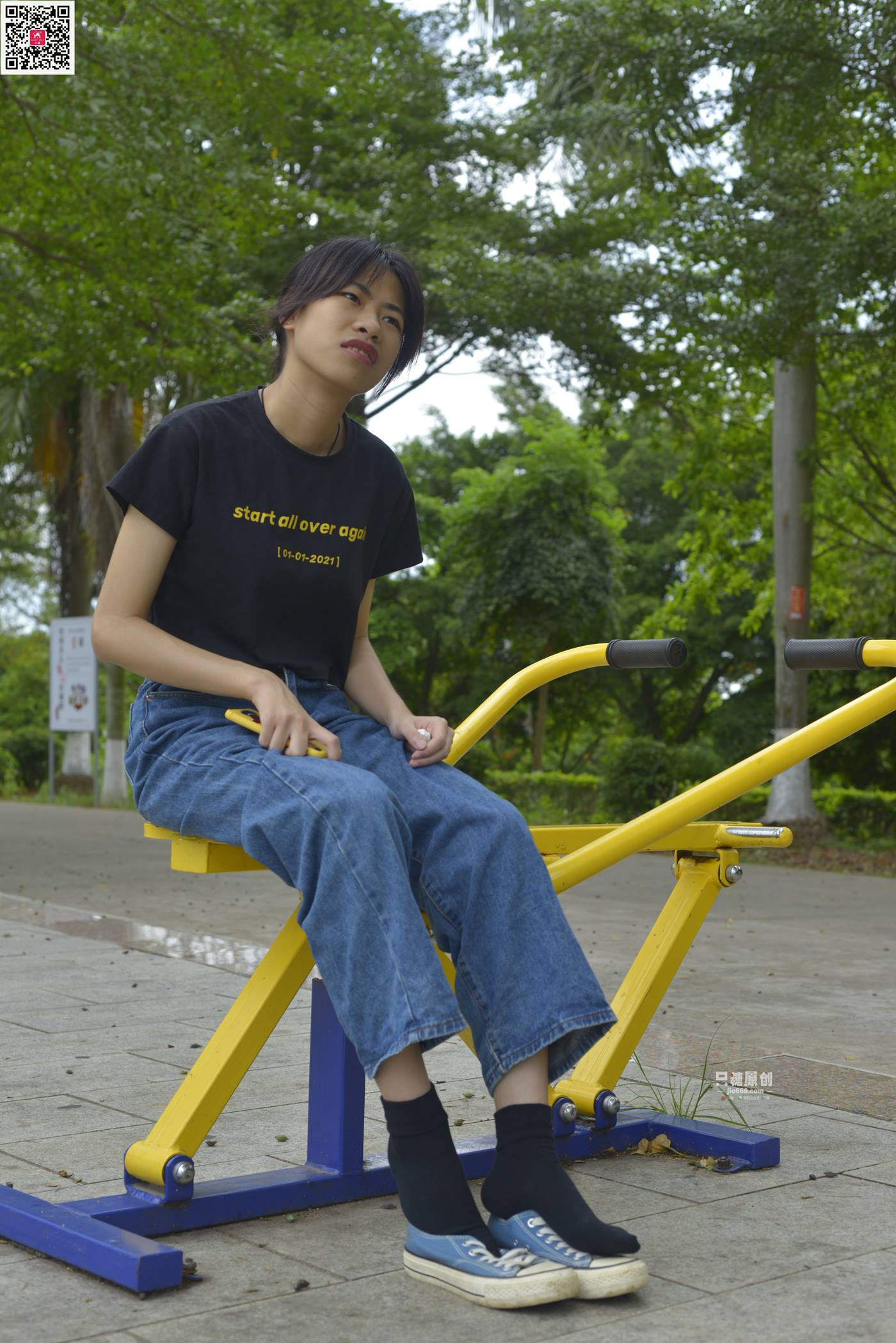 图片[30]-[只糖原创]NO.666 懒懒 夏日的蓝[97P] – 速更版-美库