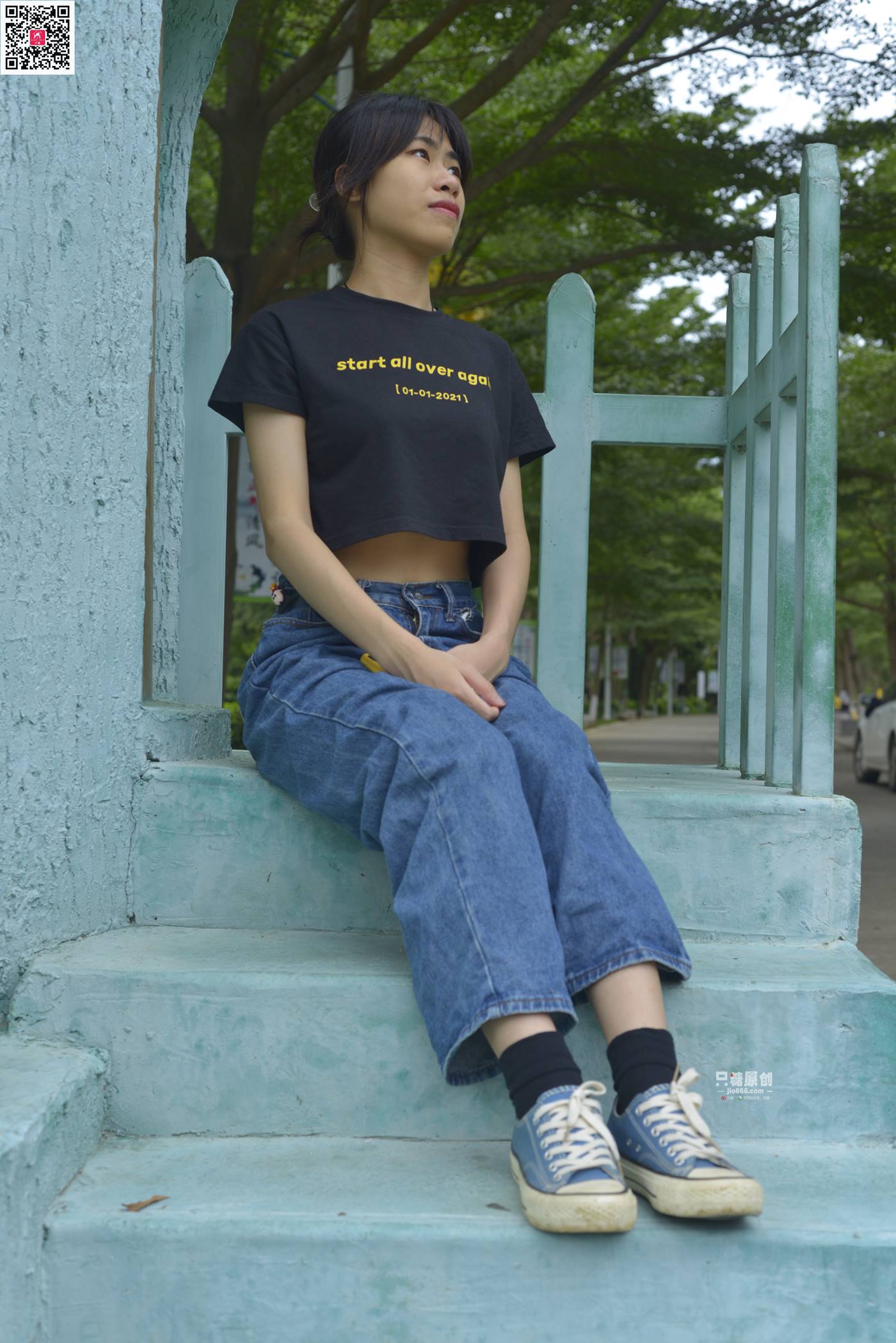 图片[97]-[只糖原创]NO.666 懒懒 夏日的蓝[97P] – 速更版-美库