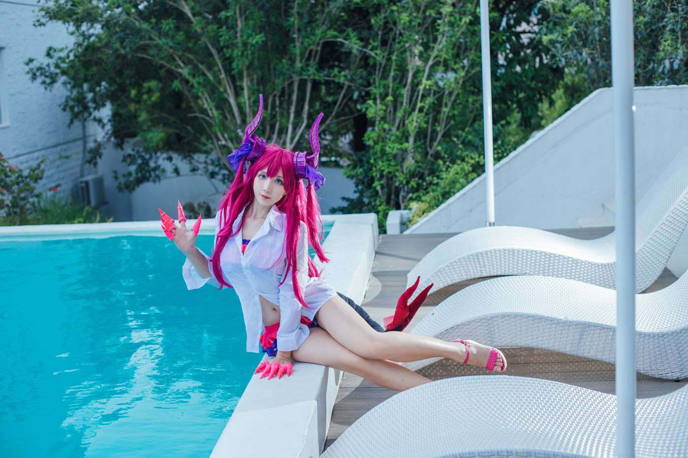 图片[12]-九曲Jean  龙娘泳装[14P] – 速更版-美库