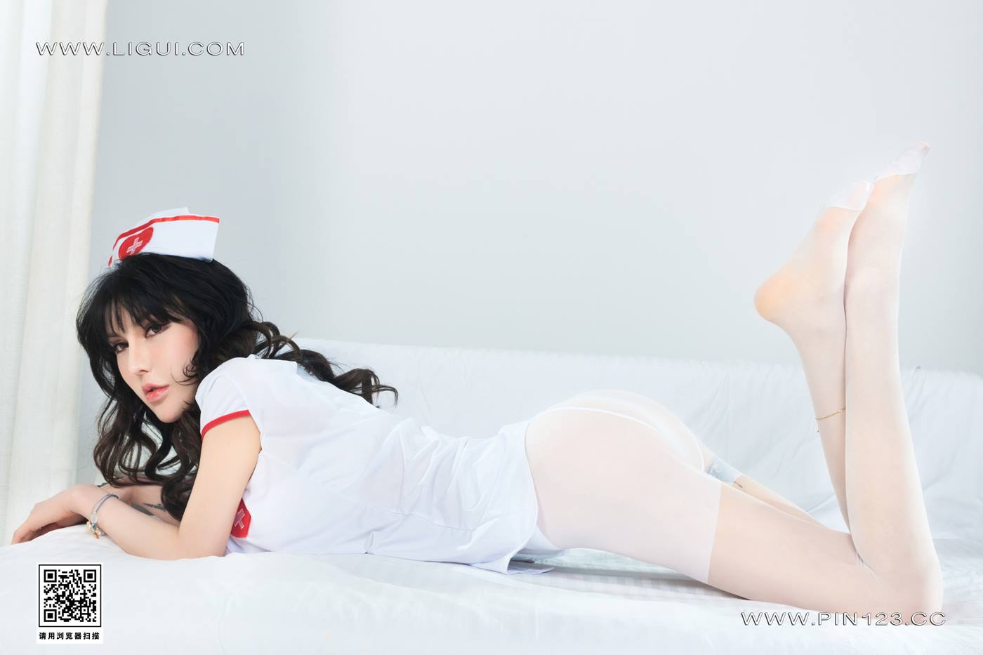 图片[52]-[Ligui丽柜]2023.04.17 白丝天使 猫猫[63P] – 速更版-美库