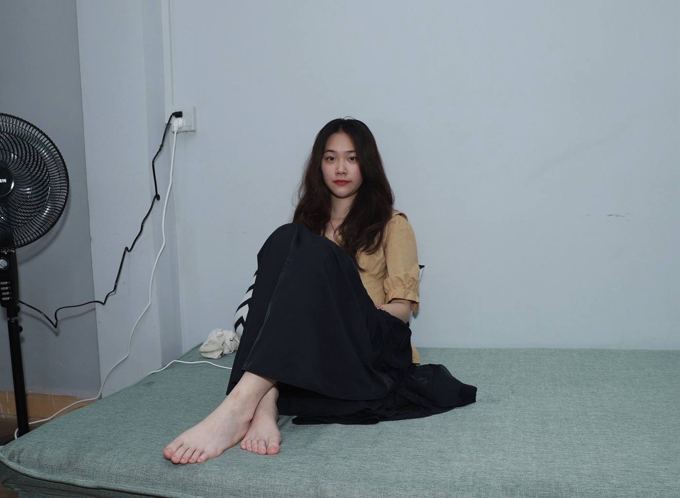 图片[52]-[Pary学生模拍] No.058 大美女琪琪脱下棉袜展示38码修长大白脚 [137P] – 速更版-美库