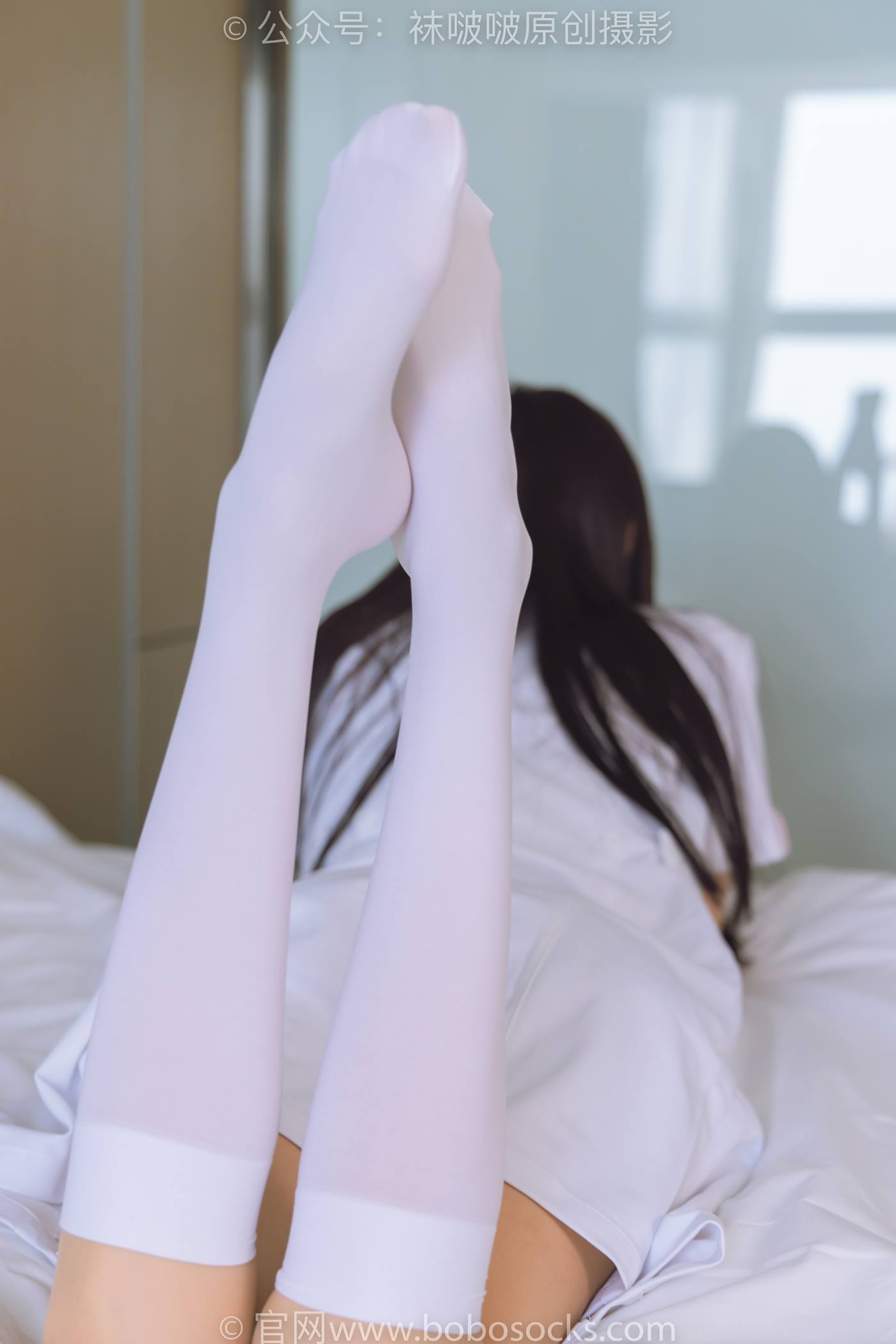 图片[58]-[BoBoSocks袜啵啵] NO.196 稚予-高跟鞋、白丝小腿袜、肉丝、护士装（花絮版）[139P] – 速更版-美库