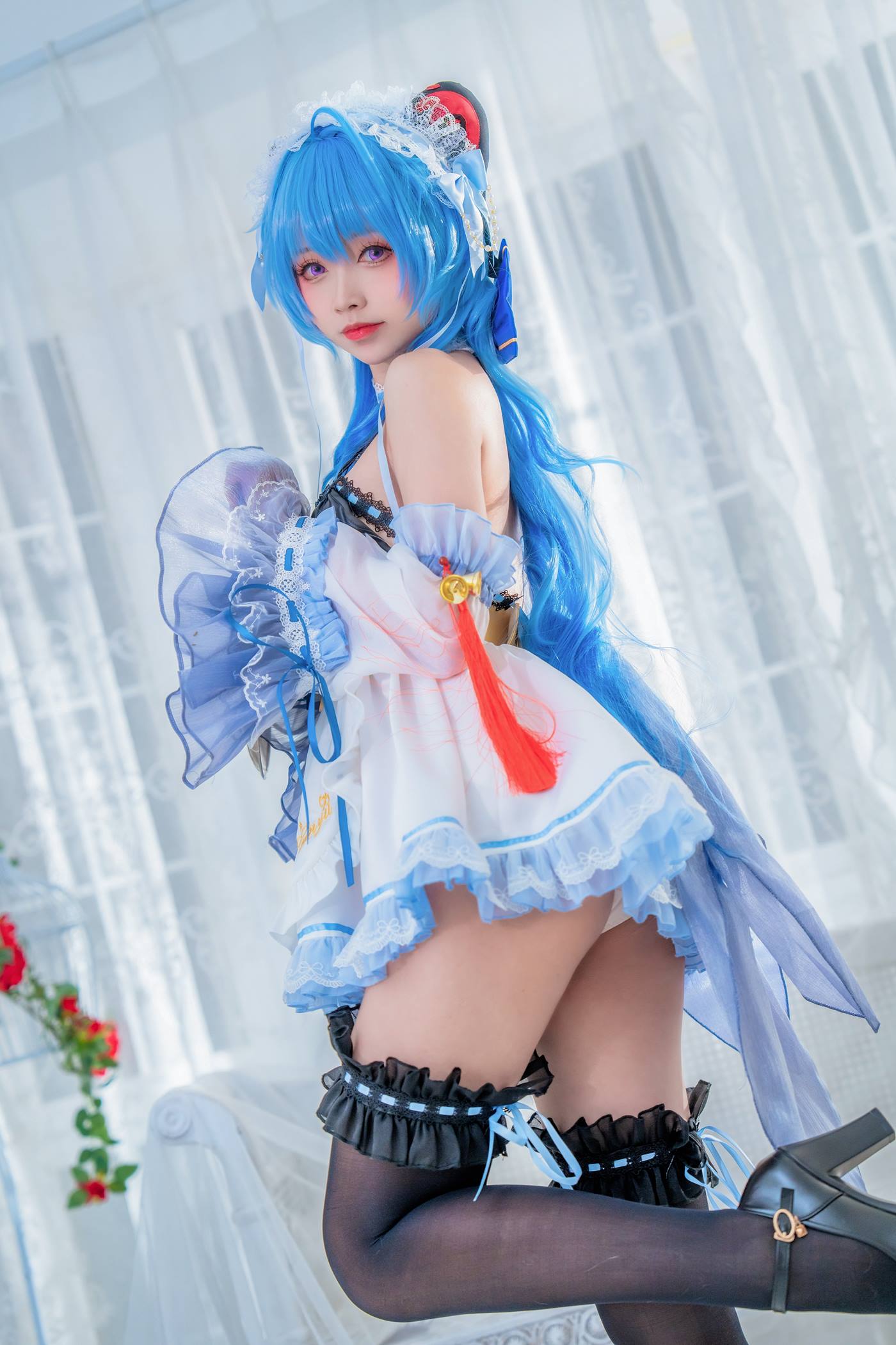 图片[10]-大大卷卷小卷  甘雨女仆[20P] – 速更版-美库