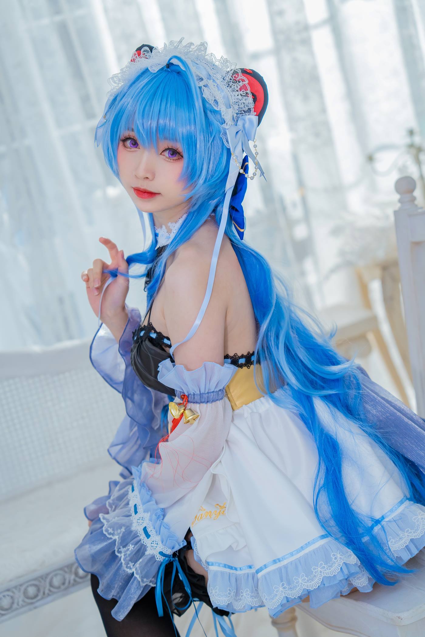 图片[14]-大大卷卷小卷  甘雨女仆[20P] – 速更版-美库