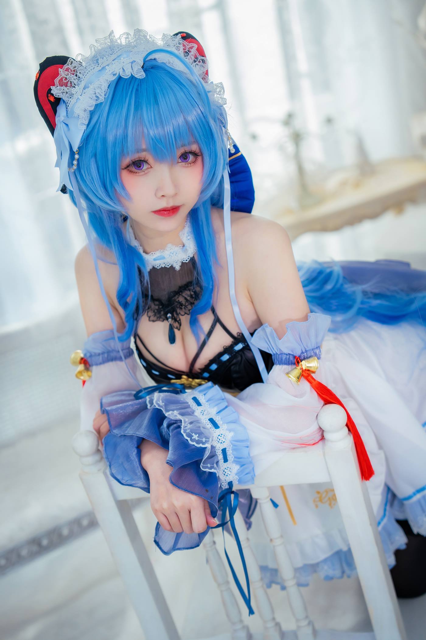 图片[20]-大大卷卷小卷  甘雨女仆[20P] – 速更版-美库