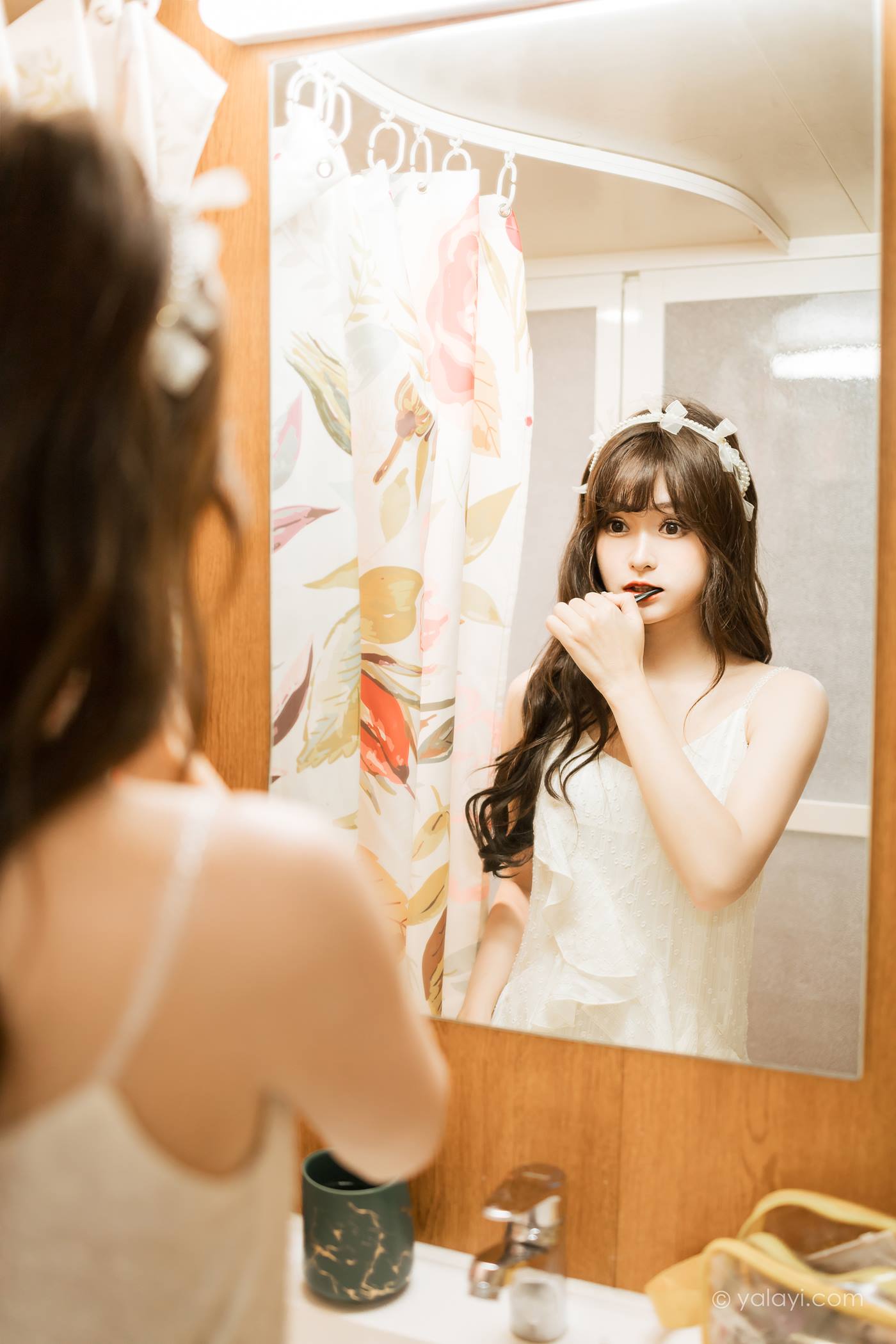 图片[34]-[YALAYI雅拉伊]2023.03.06 NO.1012 早安 小亭[45+1P] – 速更版-美库