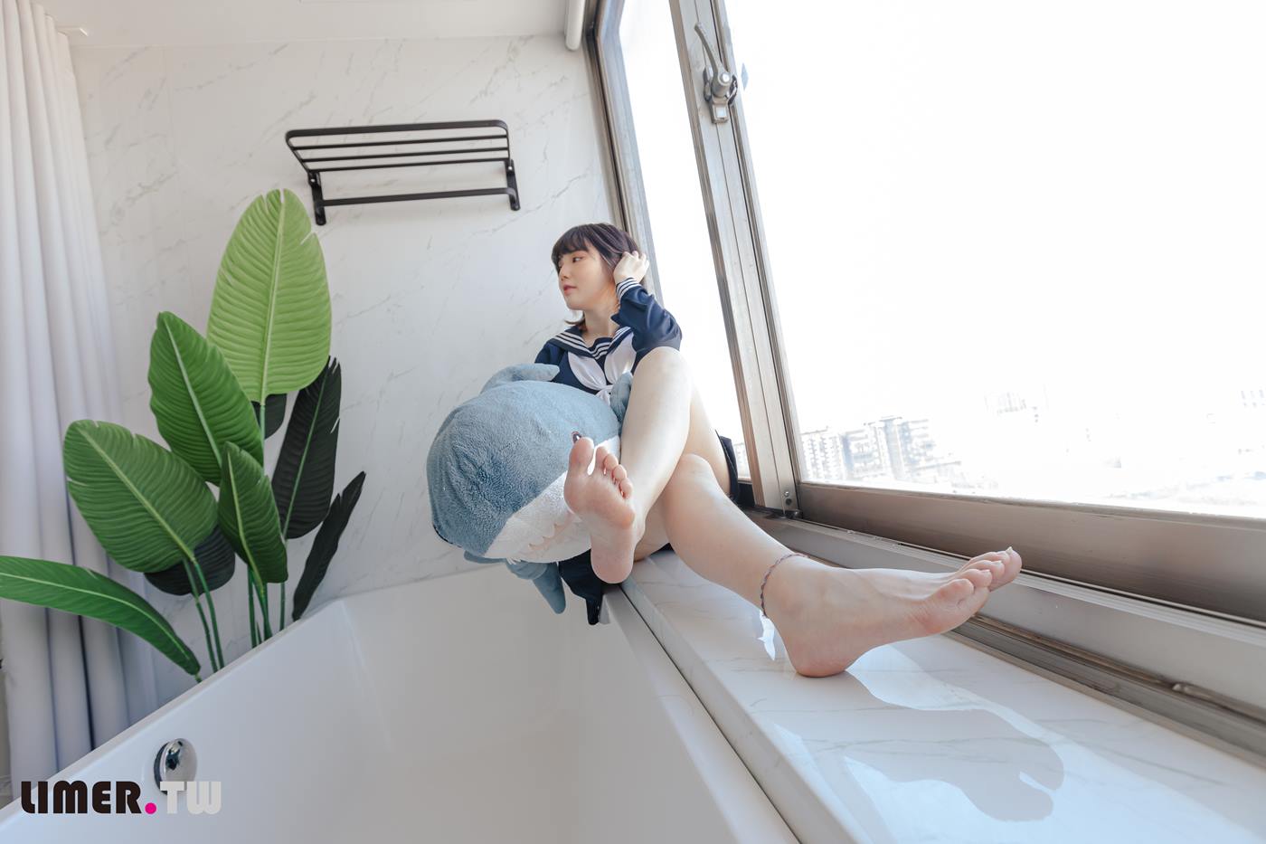 图片[15]-Limerence原创 NO.073 悠梨乃YuriNO JK鲨鲨[150P] – 速更版-美库