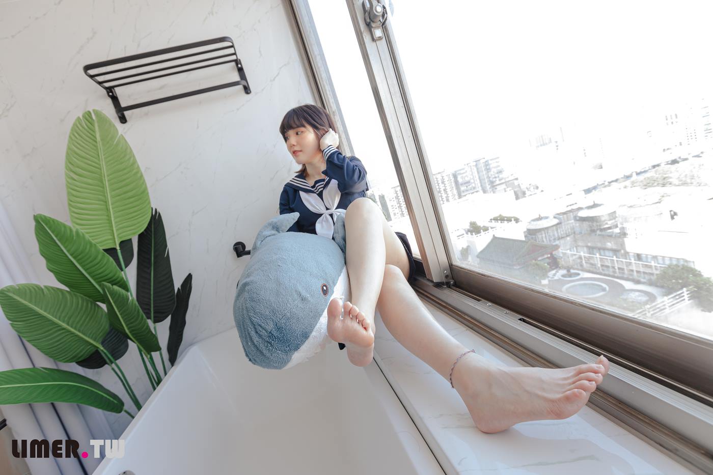 图片[16]-Limerence原创 NO.073 悠梨乃YuriNO JK鲨鲨[150P] – 速更版-美库