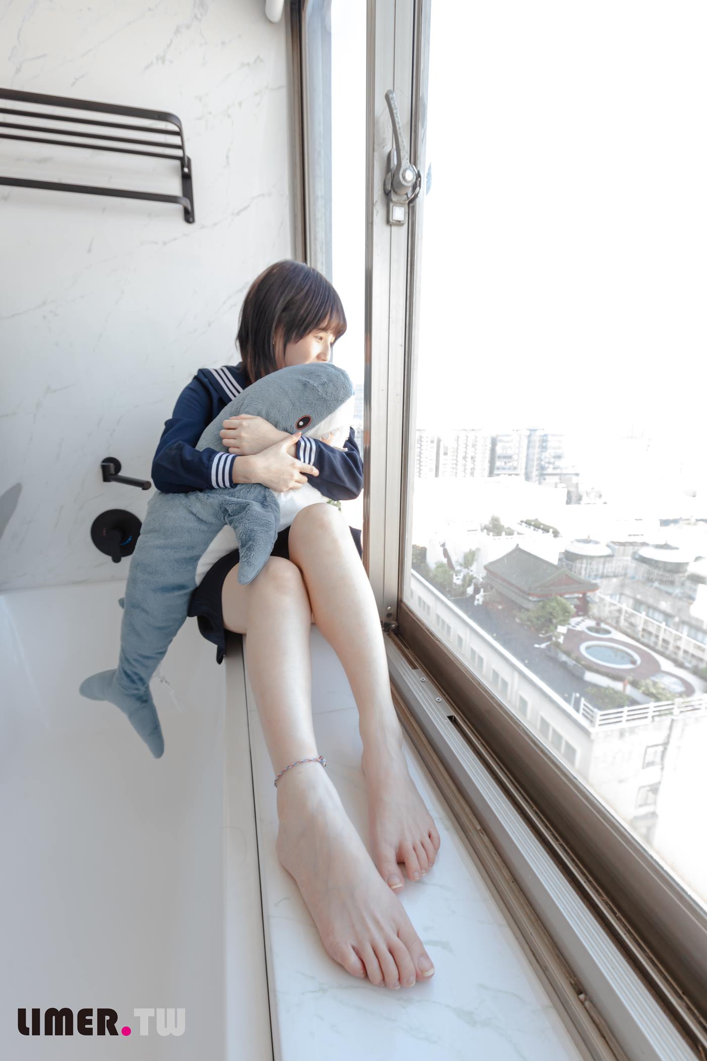 图片[22]-Limerence原创 NO.073 悠梨乃YuriNO JK鲨鲨[150P] – 速更版-美库