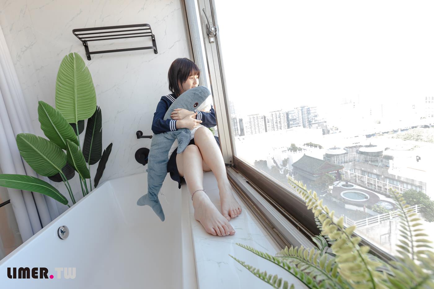 图片[23]-Limerence原创 NO.073 悠梨乃YuriNO JK鲨鲨[150P] – 速更版-美库