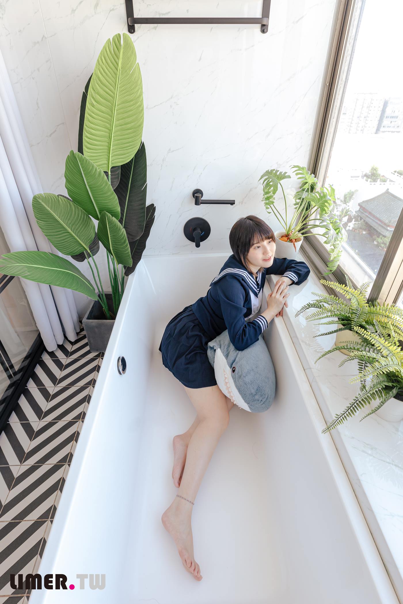 图片[29]-Limerence原创 NO.073 悠梨乃YuriNO JK鲨鲨[150P] – 速更版-美库