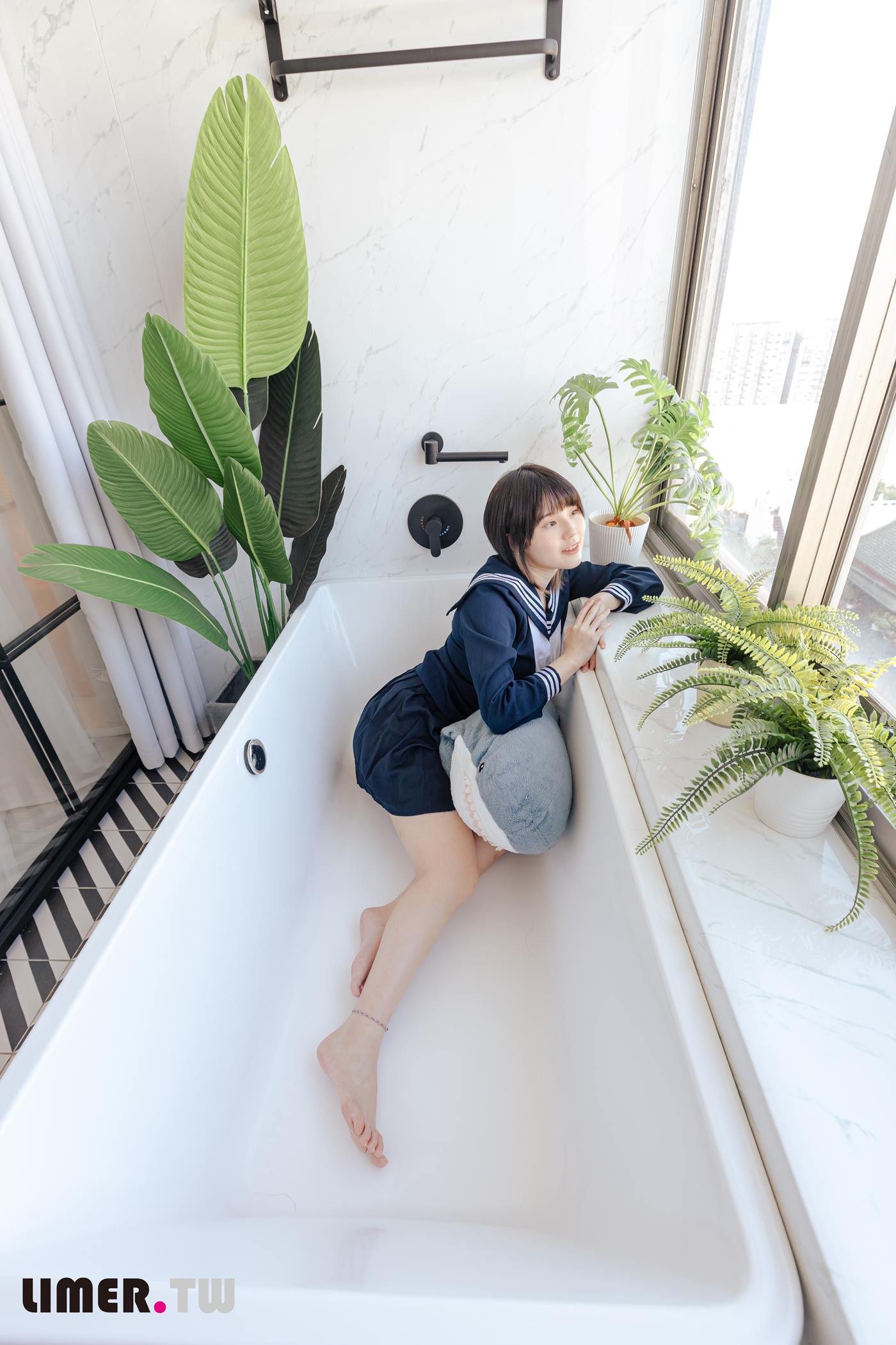 图片[30]-Limerence原创 NO.073 悠梨乃YuriNO JK鲨鲨[150P] – 速更版-美库