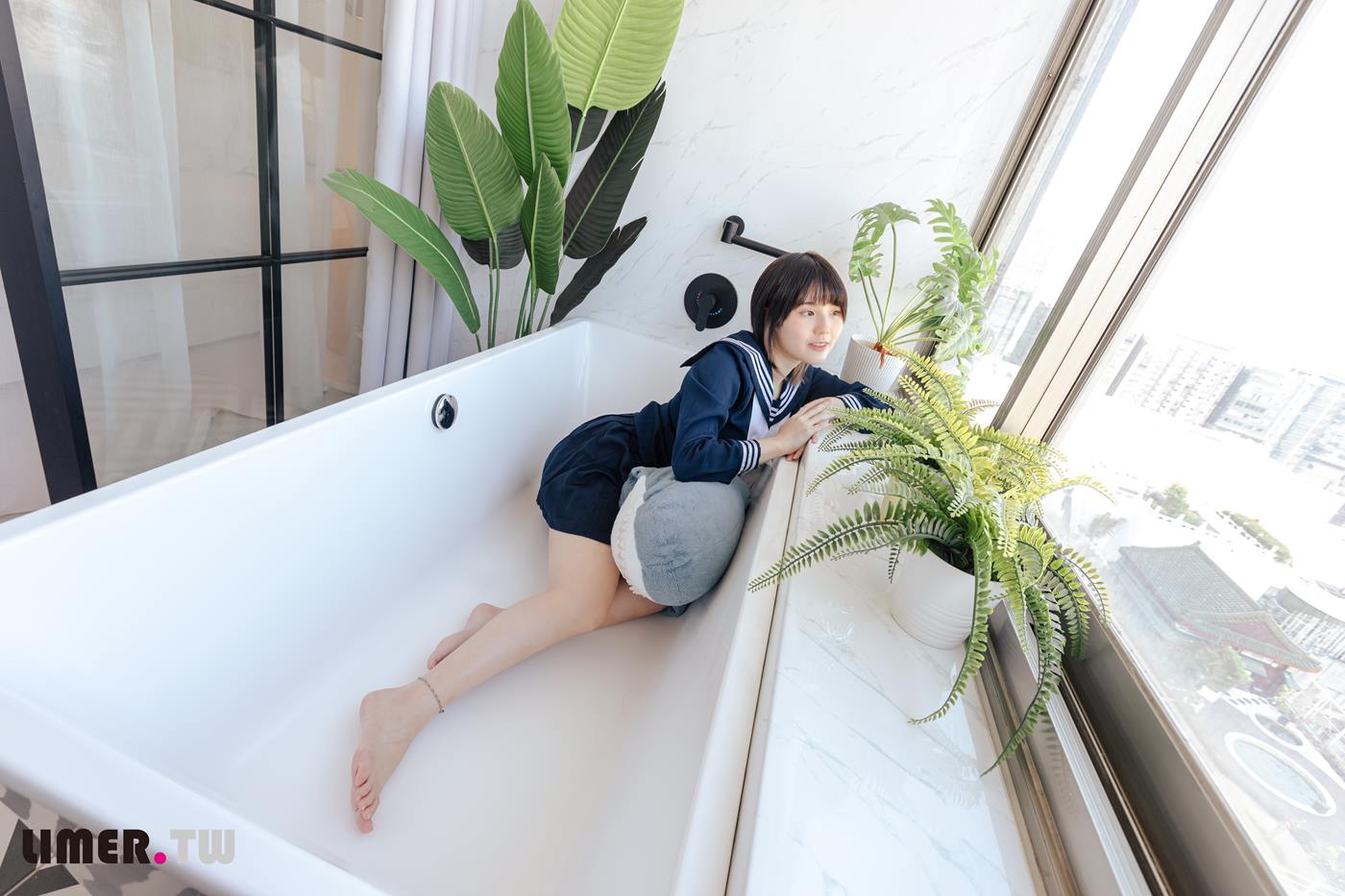 图片[31]-Limerence原创 NO.073 悠梨乃YuriNO JK鲨鲨[150P] – 速更版-美库