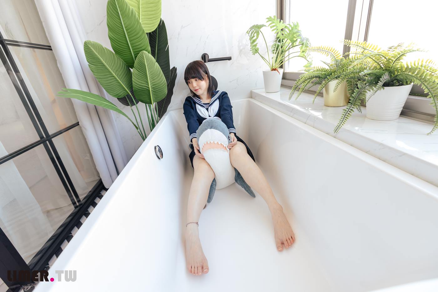 图片[52]-Limerence原创 NO.073 悠梨乃YuriNO JK鲨鲨[150P] – 速更版-美库