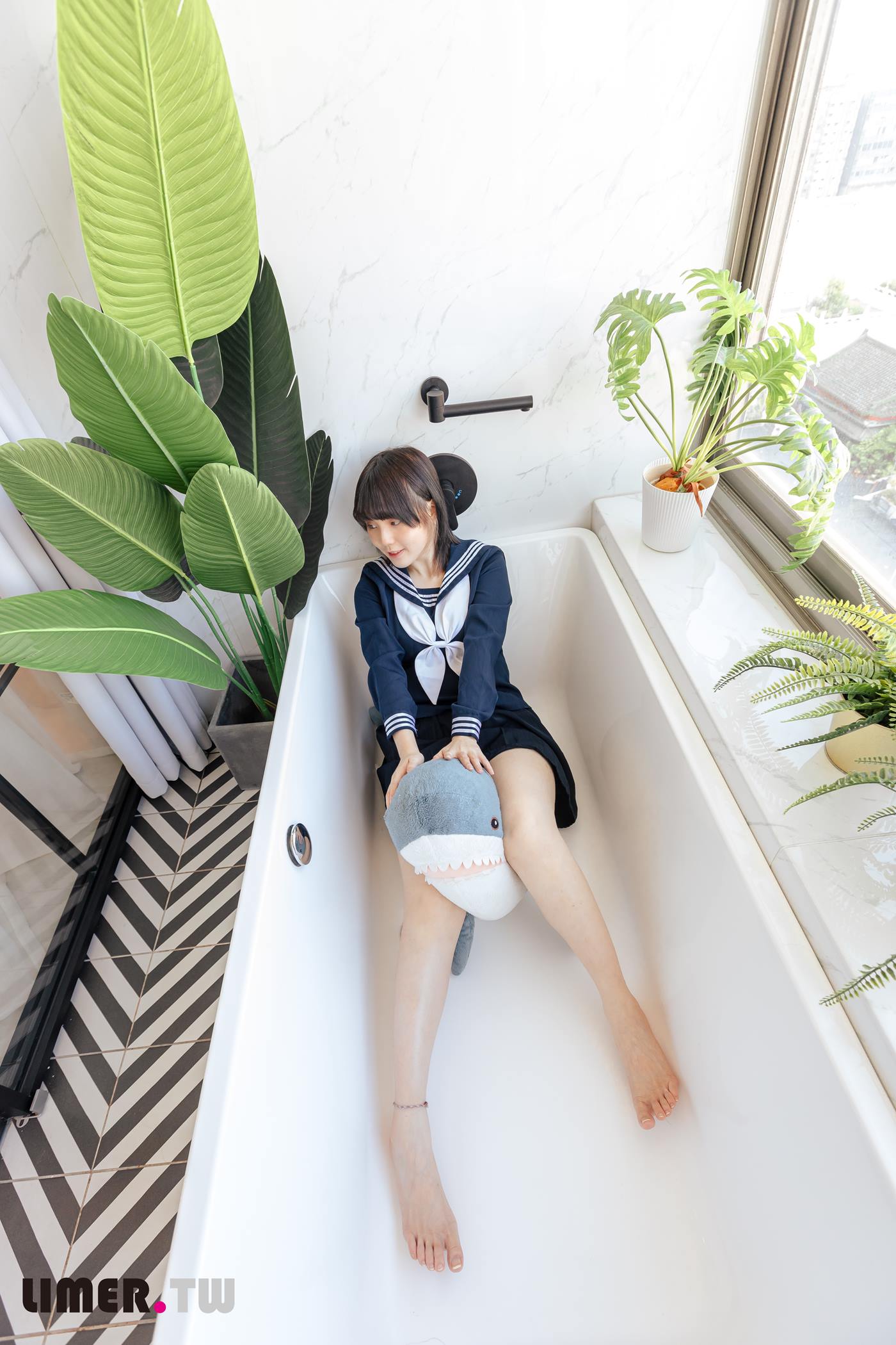 图片[54]-Limerence原创 NO.073 悠梨乃YuriNO JK鲨鲨[150P] – 速更版-美库