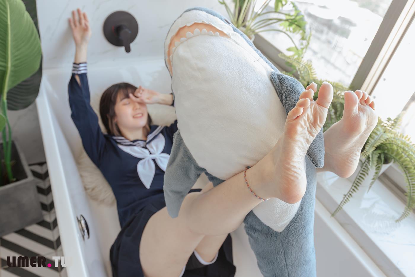 图片[67]-Limerence原创 NO.073 悠梨乃YuriNO JK鲨鲨[150P] – 速更版-美库