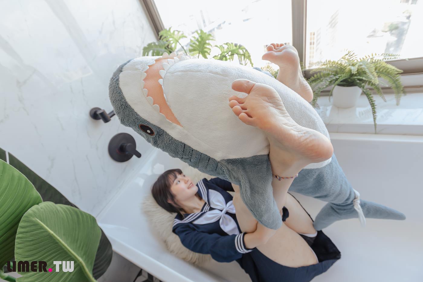 图片[72]-Limerence原创 NO.073 悠梨乃YuriNO JK鲨鲨[150P] – 速更版-美库