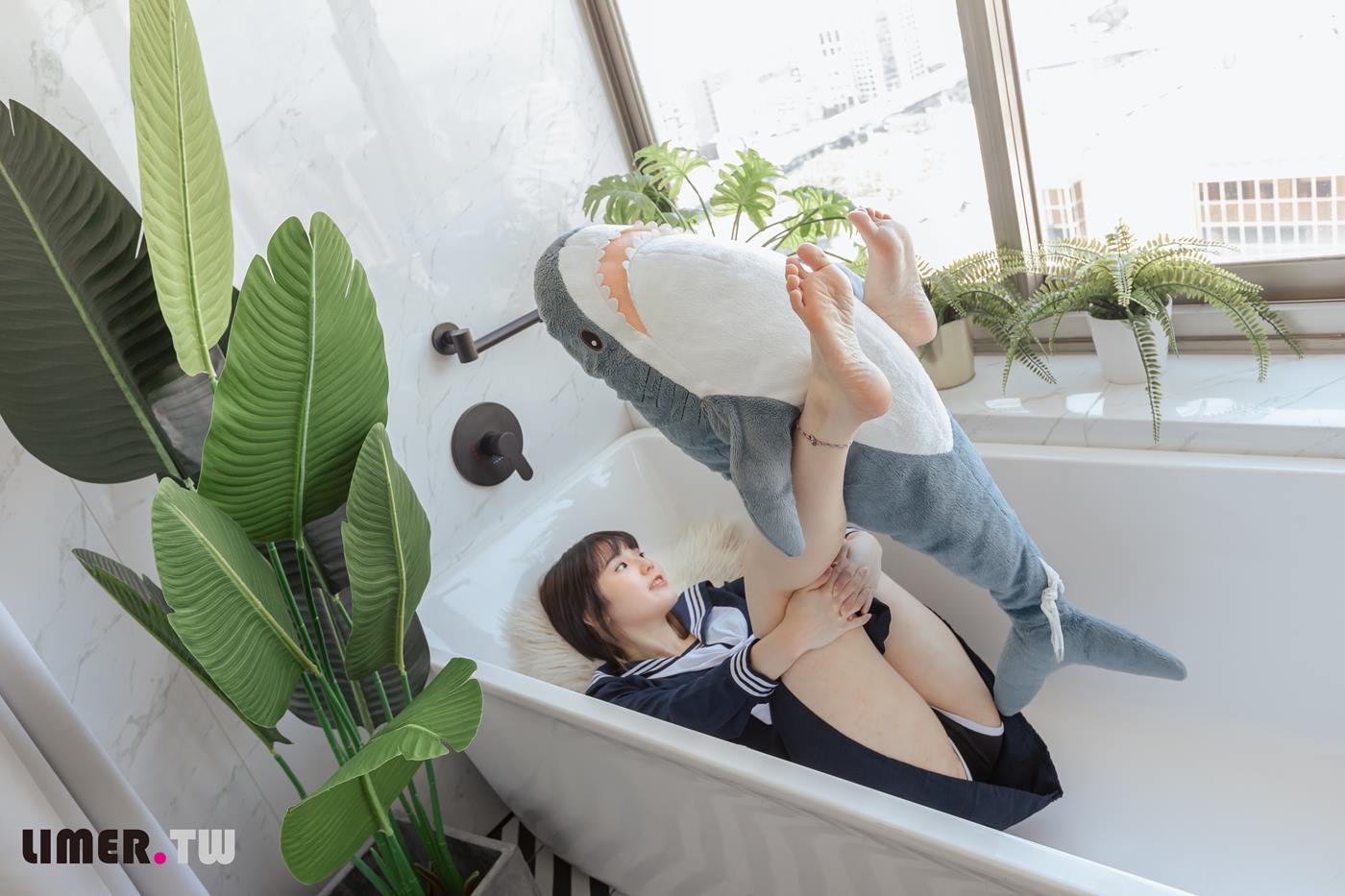 图片[77]-Limerence原创 NO.073 悠梨乃YuriNO JK鲨鲨[150P] – 速更版-美库