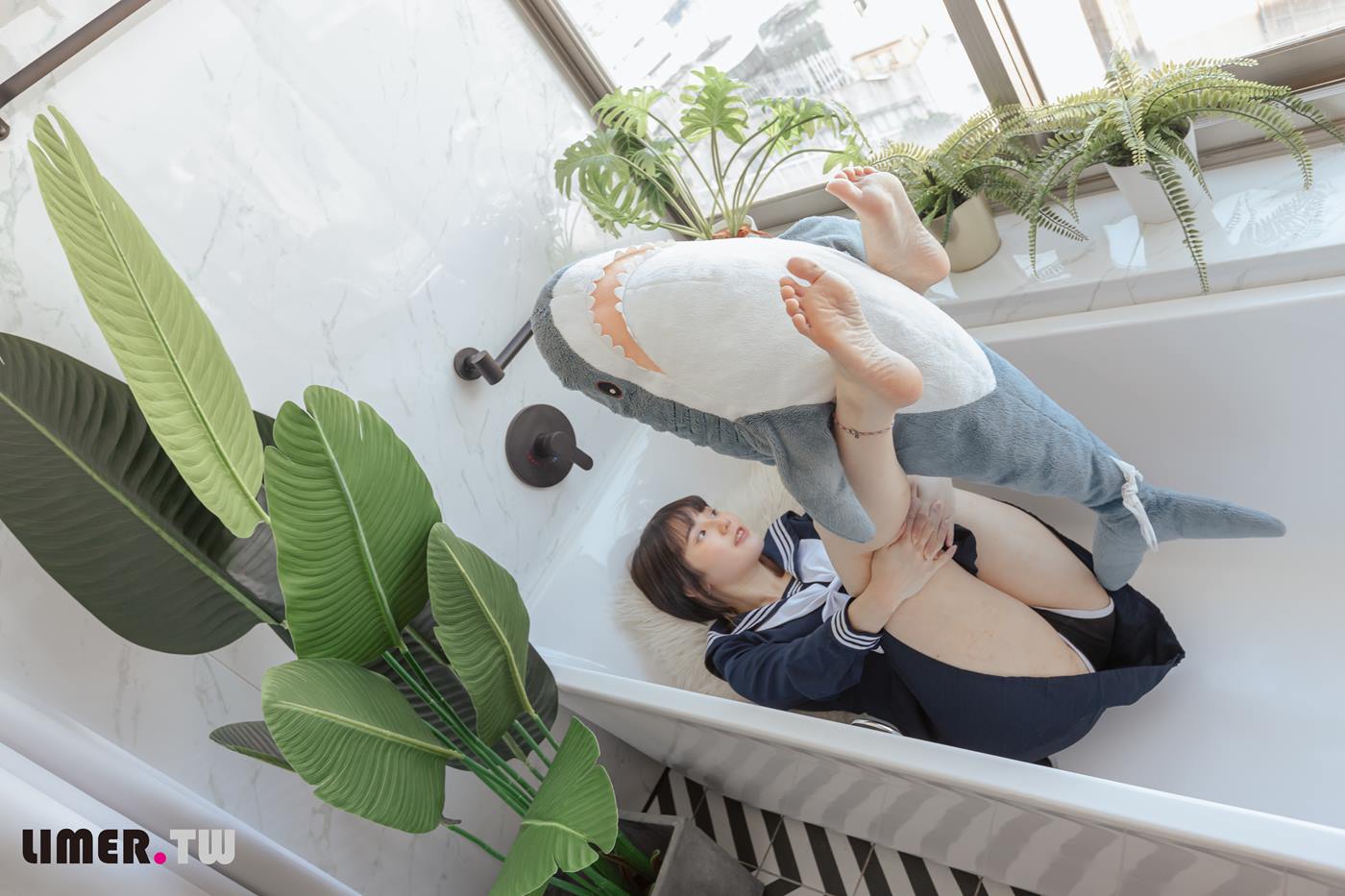 图片[78]-Limerence原创 NO.073 悠梨乃YuriNO JK鲨鲨[150P] – 速更版-美库