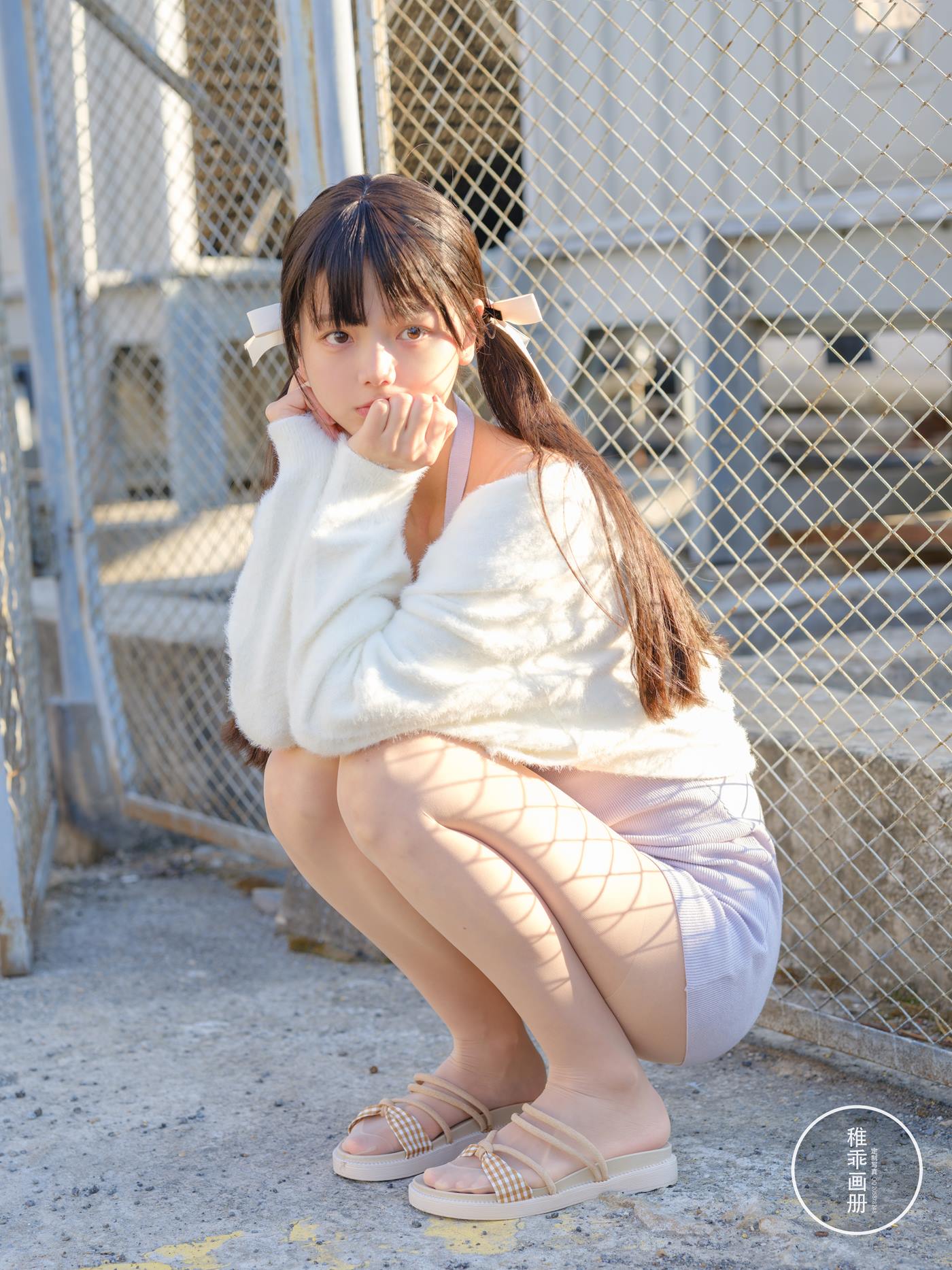 图片[20]-柴系小乖(稚乖画册)  – 夜夜 天台停车场肉丝 Lolita[74P] – 速更版-美库