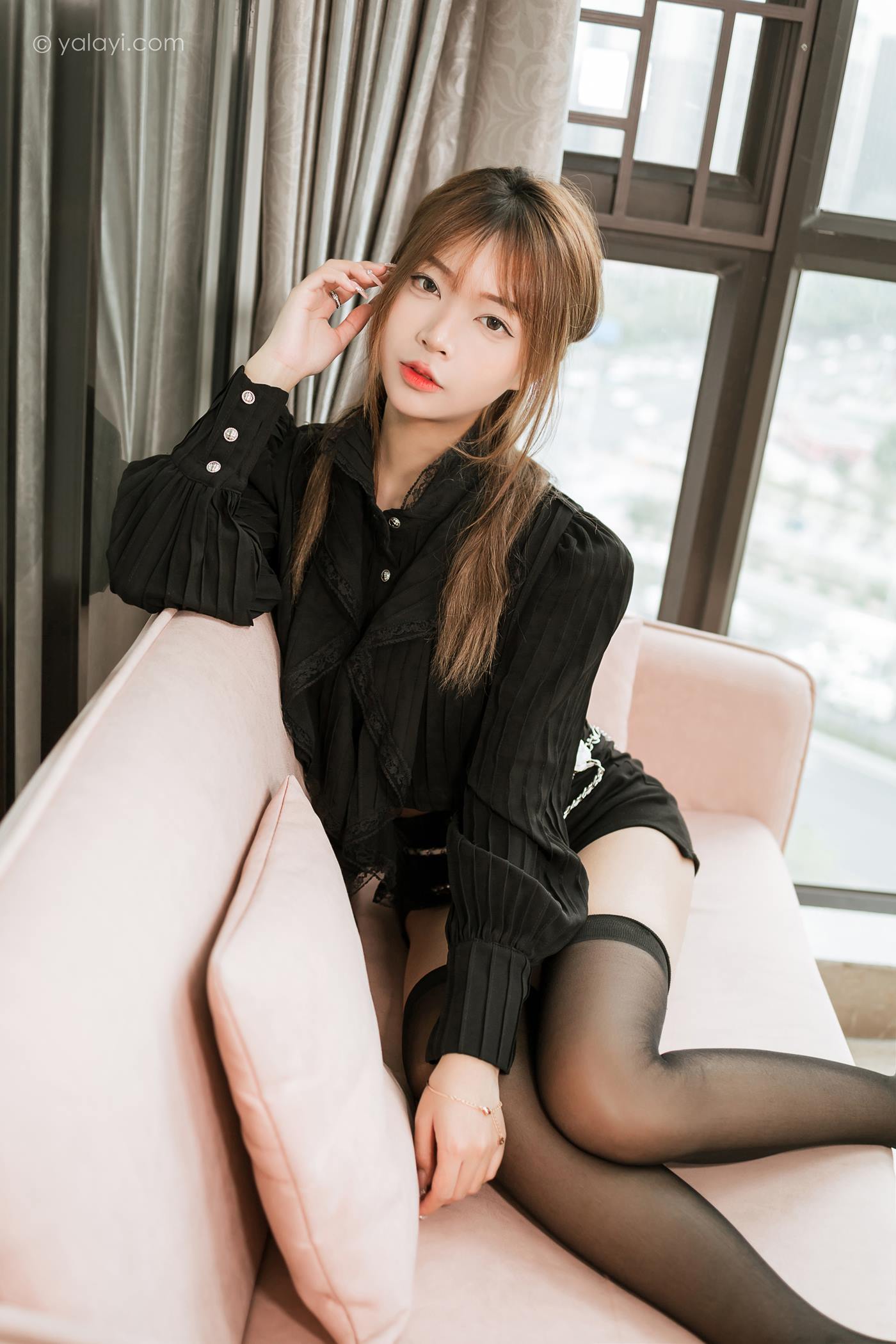 图片[19]-[YALAYI雅拉伊]2023.03.10 NO.1014 纯与欲 阿禾[45+1P] – 速更版-美库