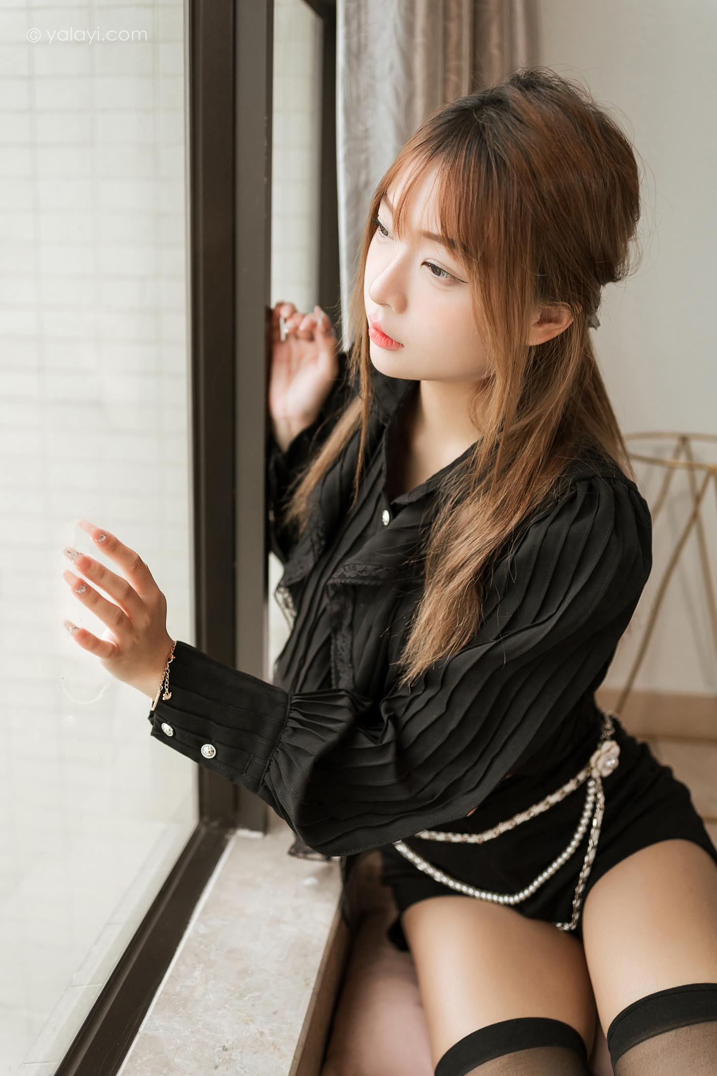 图片[24]-[YALAYI雅拉伊]2023.03.10 NO.1014 纯与欲 阿禾[45+1P] – 速更版-美库