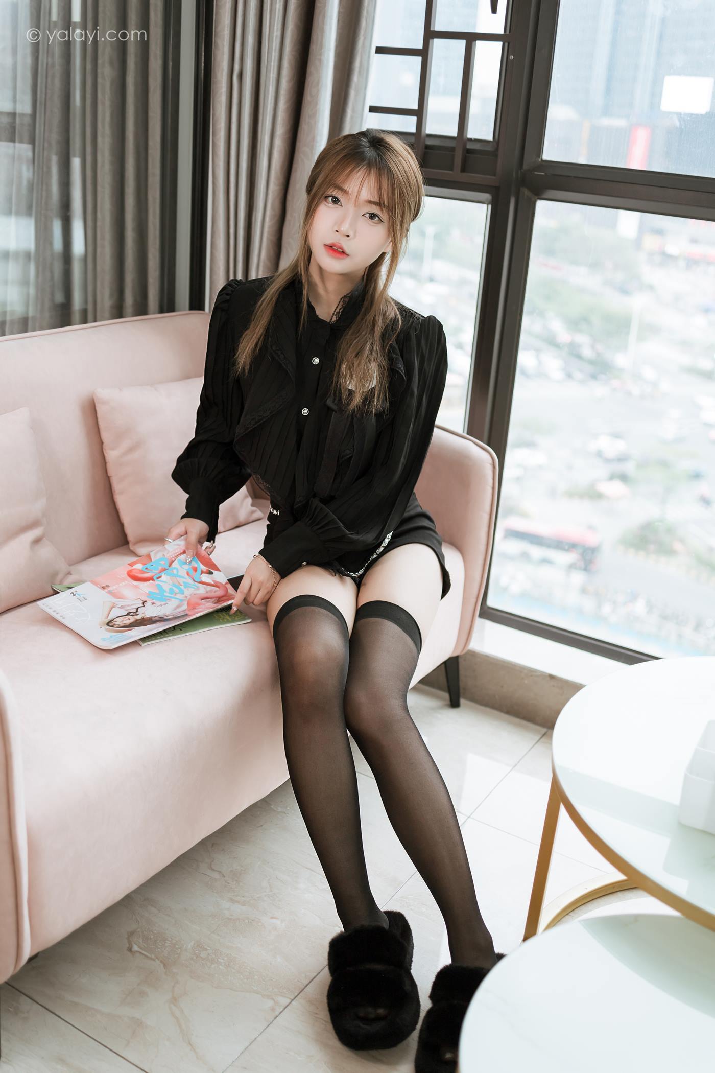 图片[33]-[YALAYI雅拉伊]2023.03.10 NO.1014 纯与欲 阿禾[45+1P] – 速更版-美库