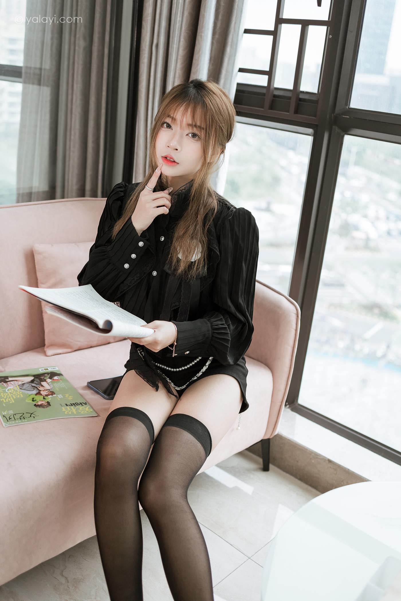 图片[42]-[YALAYI雅拉伊]2023.03.10 NO.1014 纯与欲 阿禾[45+1P] – 速更版-美库