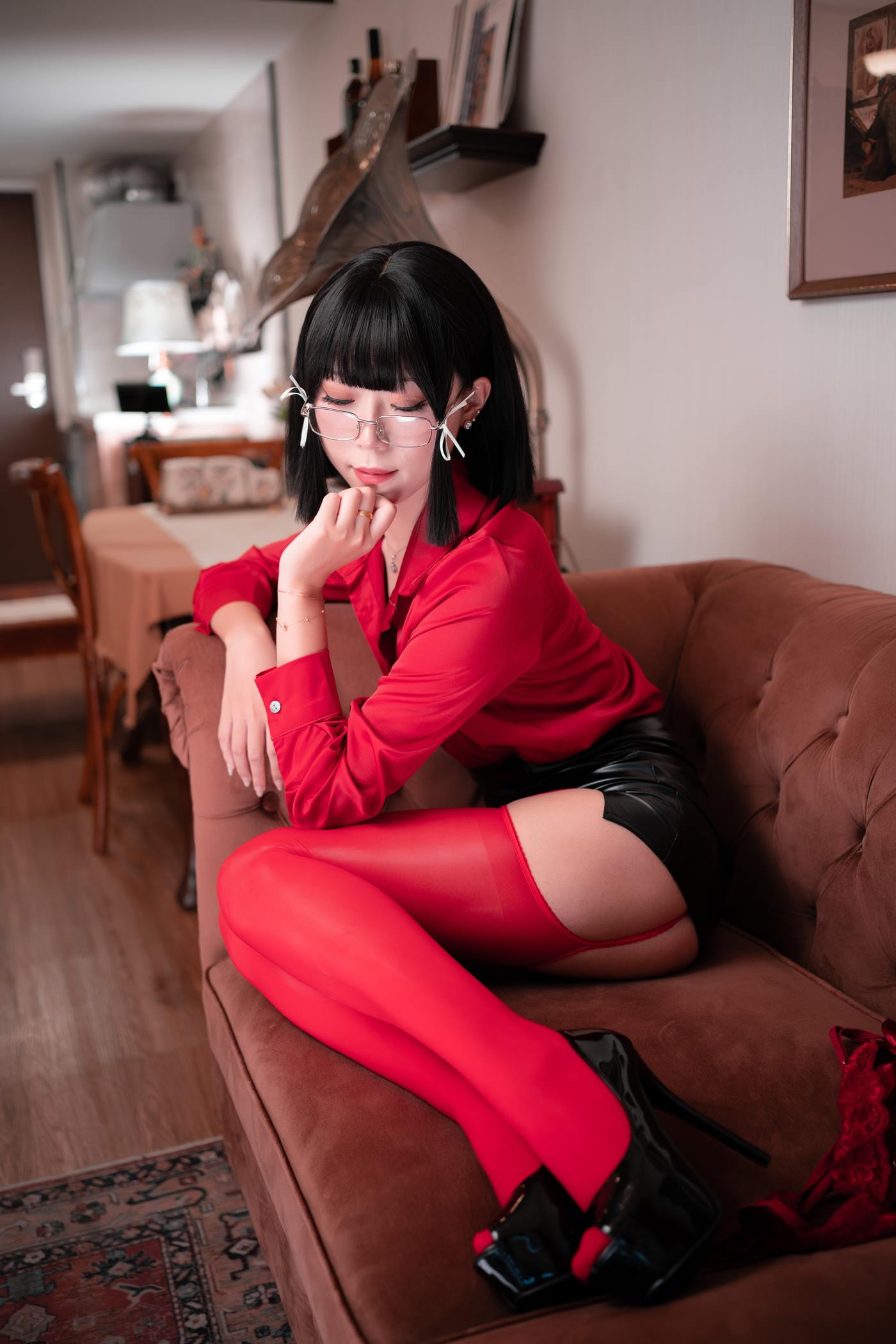 图片[52]-Money冷冷 辉夜姬OL制服[68P] – 速更版-美库