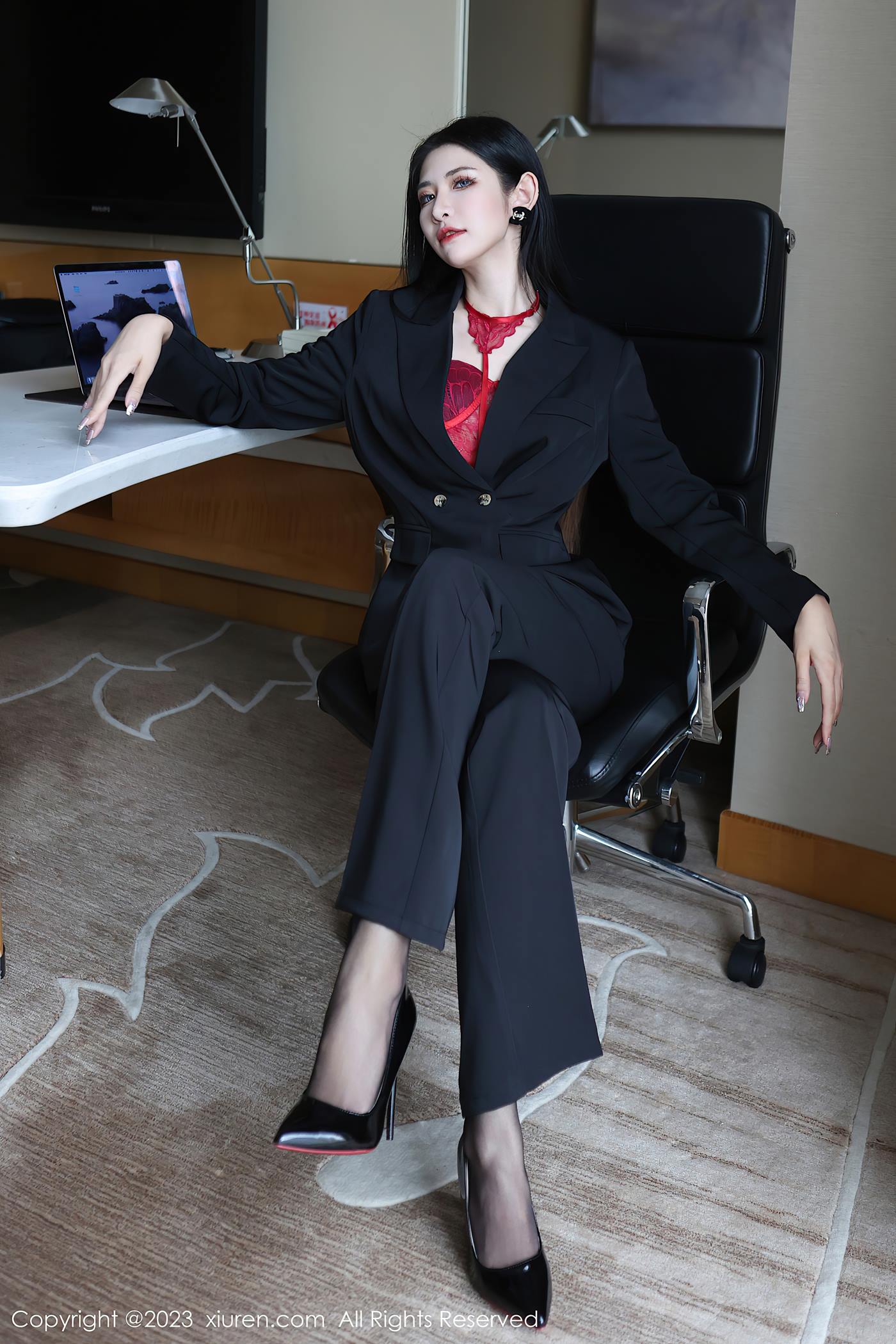 图片[86]-[Xiuren秀人网]2023.03.13 NO.6402 依娜Yina[92+1P] – 速更版-美库