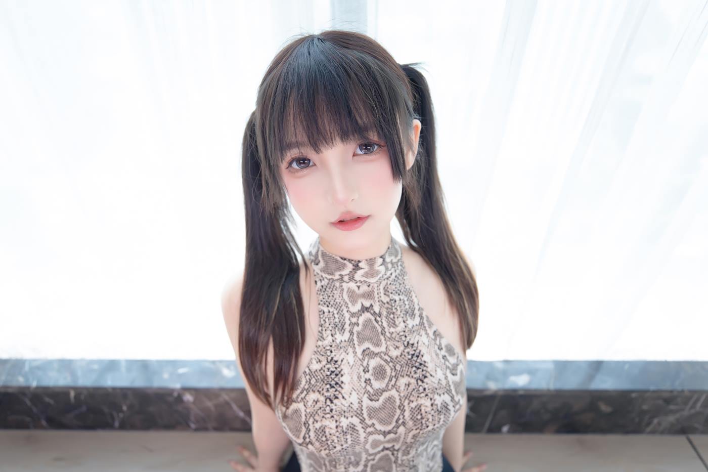 图片[11]-神楽板真冬  蟒纹旗袍[75P] – 速更版-美库