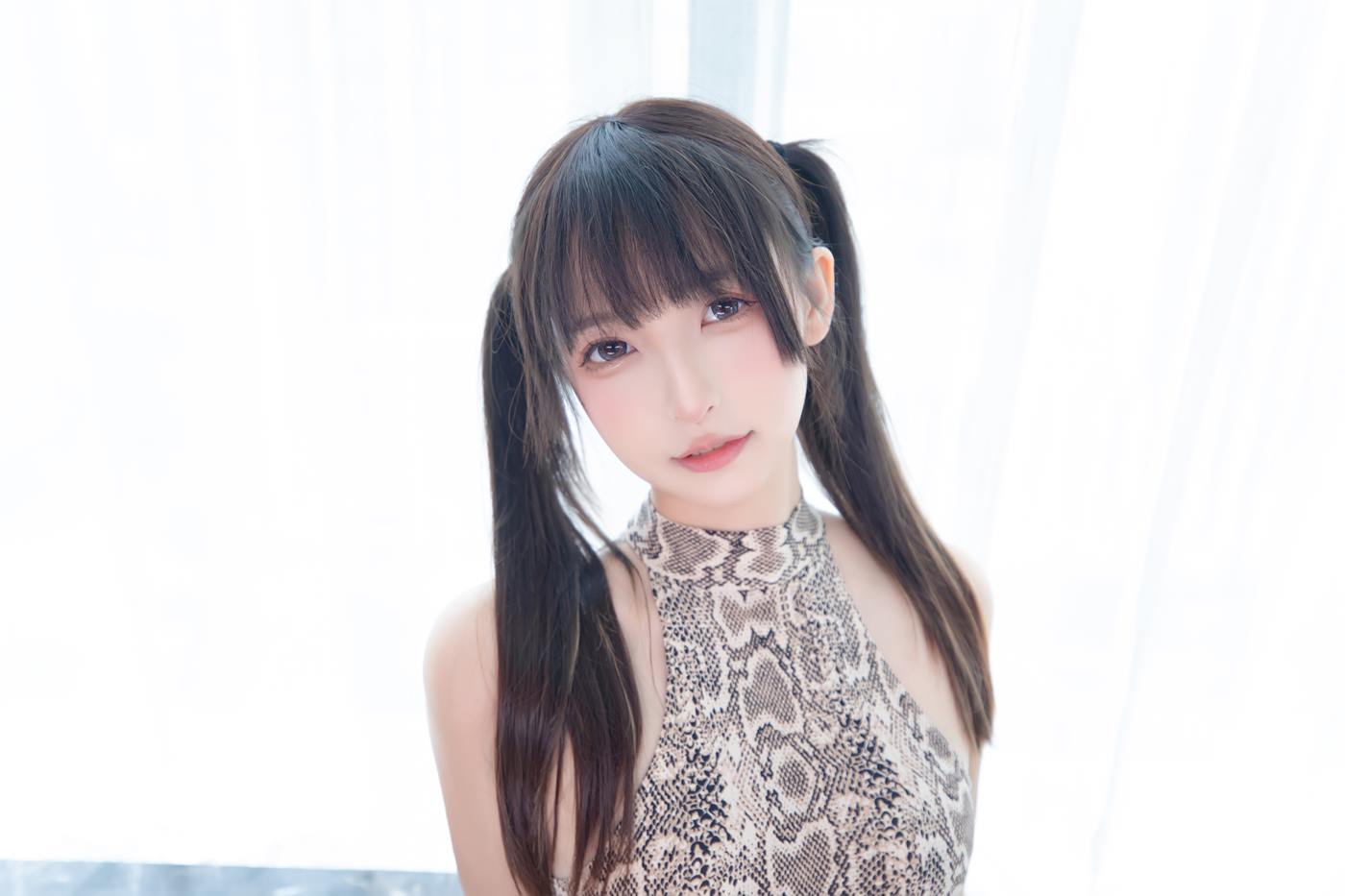 图片[12]-神楽板真冬  蟒纹旗袍[75P] – 速更版-美库