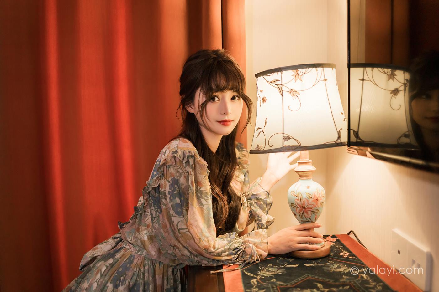 图片[17]-[YALAYI雅拉伊]2023.03.20 NO.1015 碎花裙少女 小亭[44+1P] – 速更版-美库