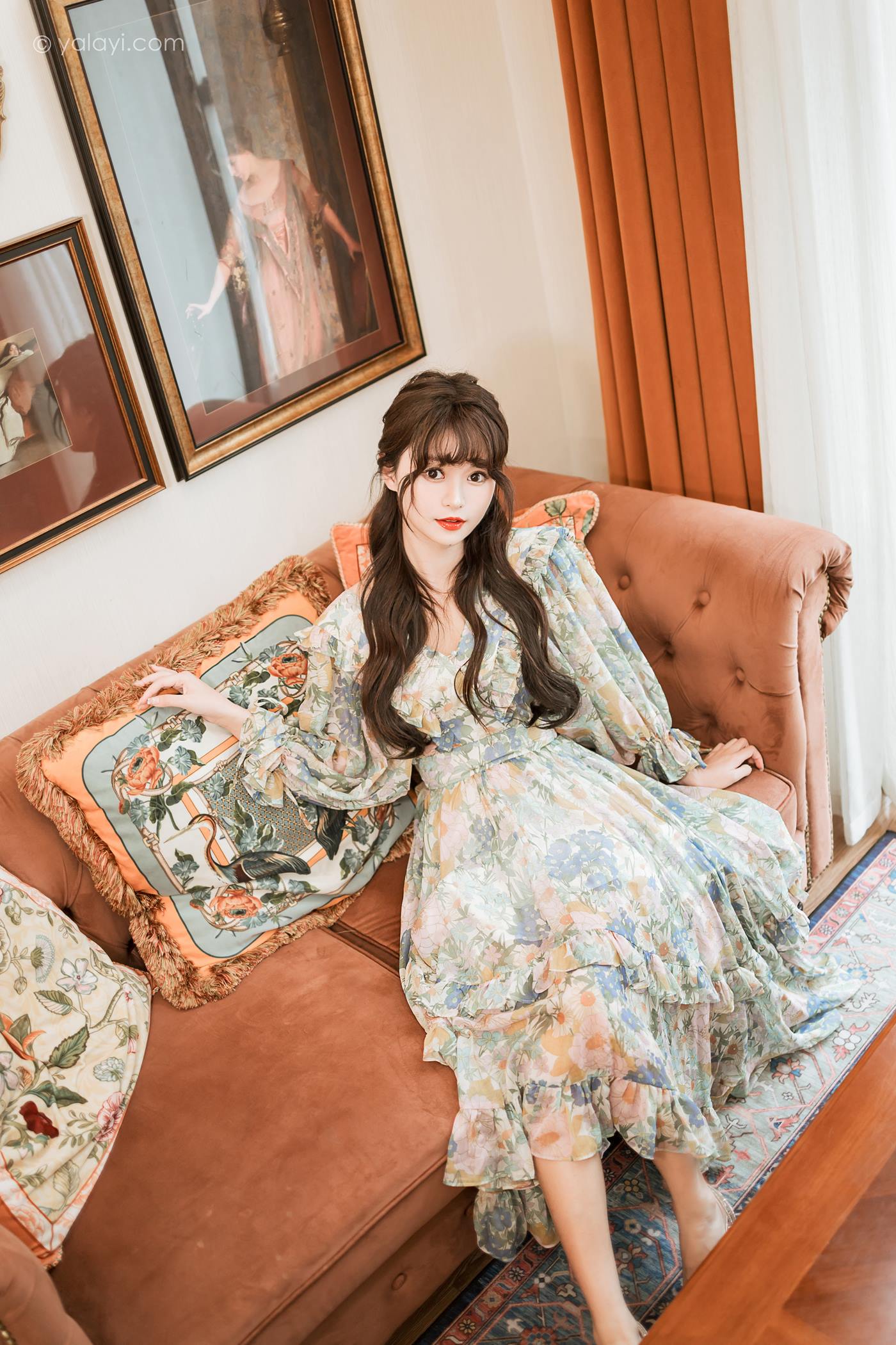 图片[42]-[YALAYI雅拉伊]2023.03.20 NO.1015 碎花裙少女 小亭[44+1P] – 速更版-美库