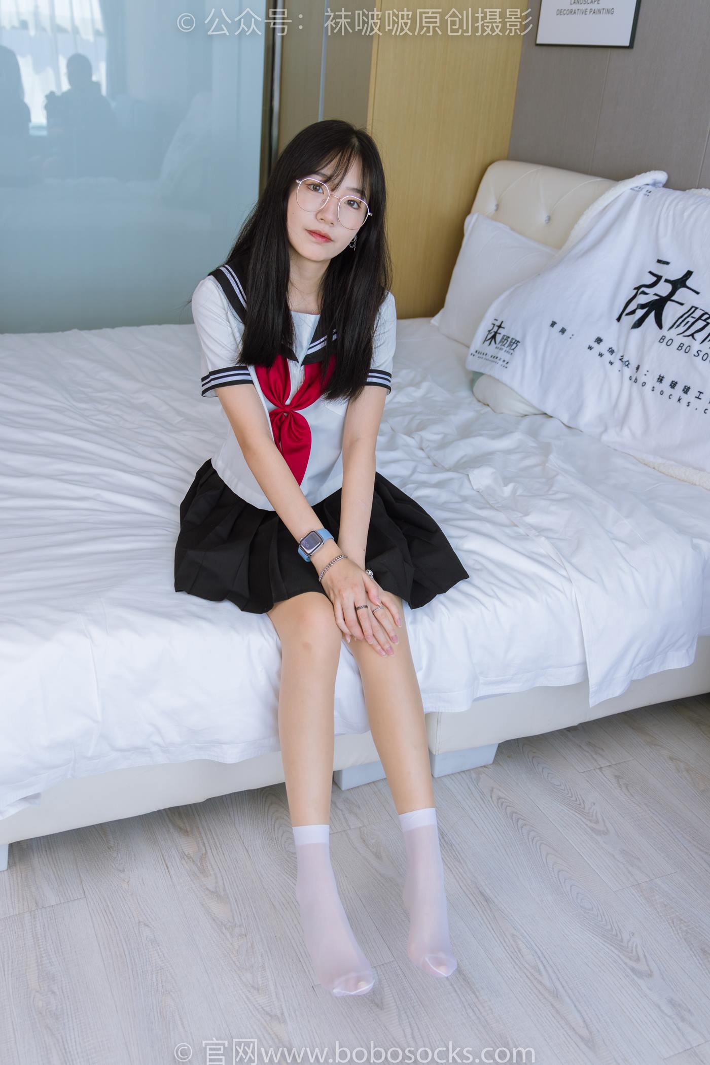 图片[69]-[BoBoSocks袜啵啵]NO.197 小甜豆-皮鞋、短白丝、肉丝、jk制服[139P] – 速更版-美库