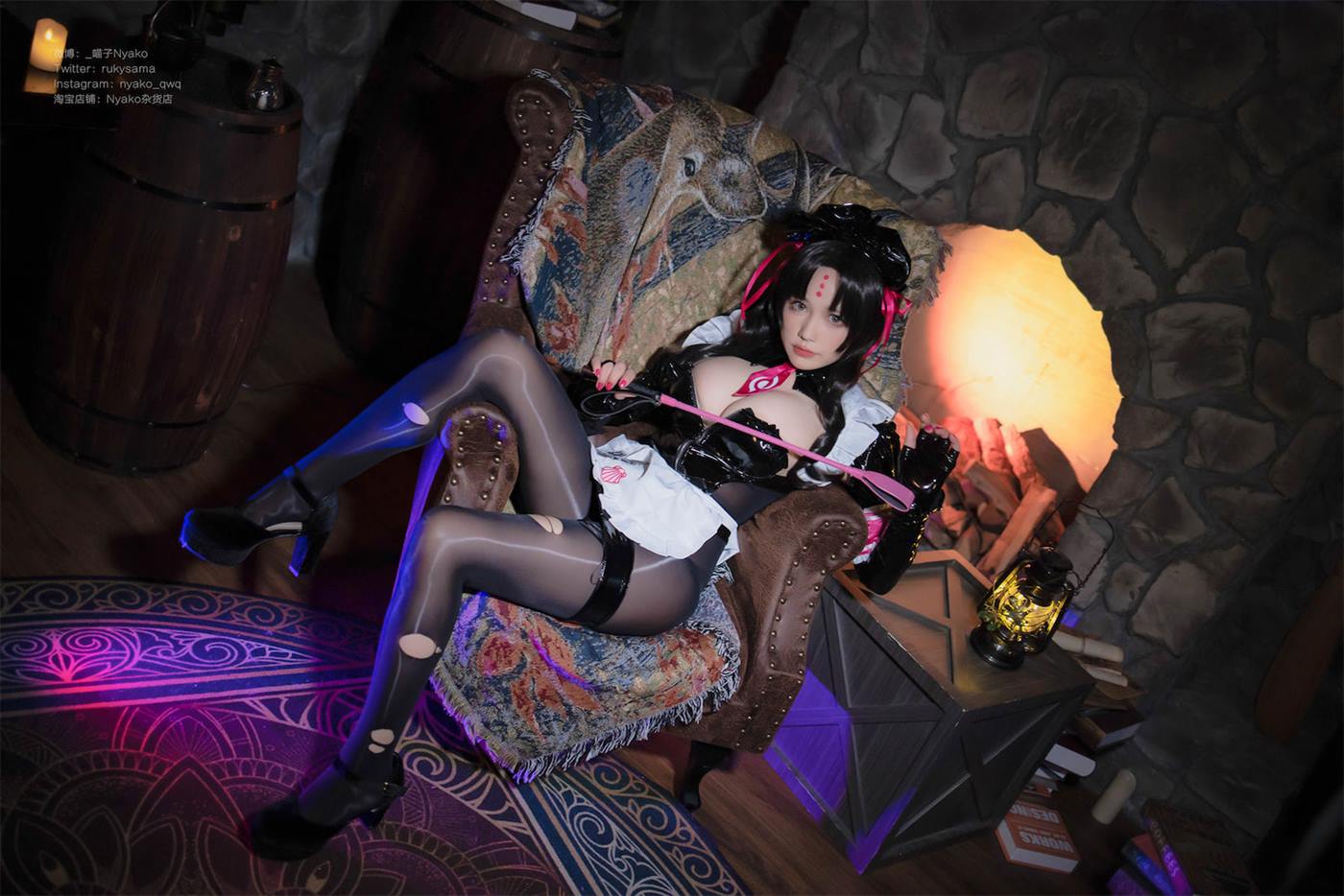 图片[10]-Nyako喵子  – 杀生院女仆[37P] – 速更版-美库